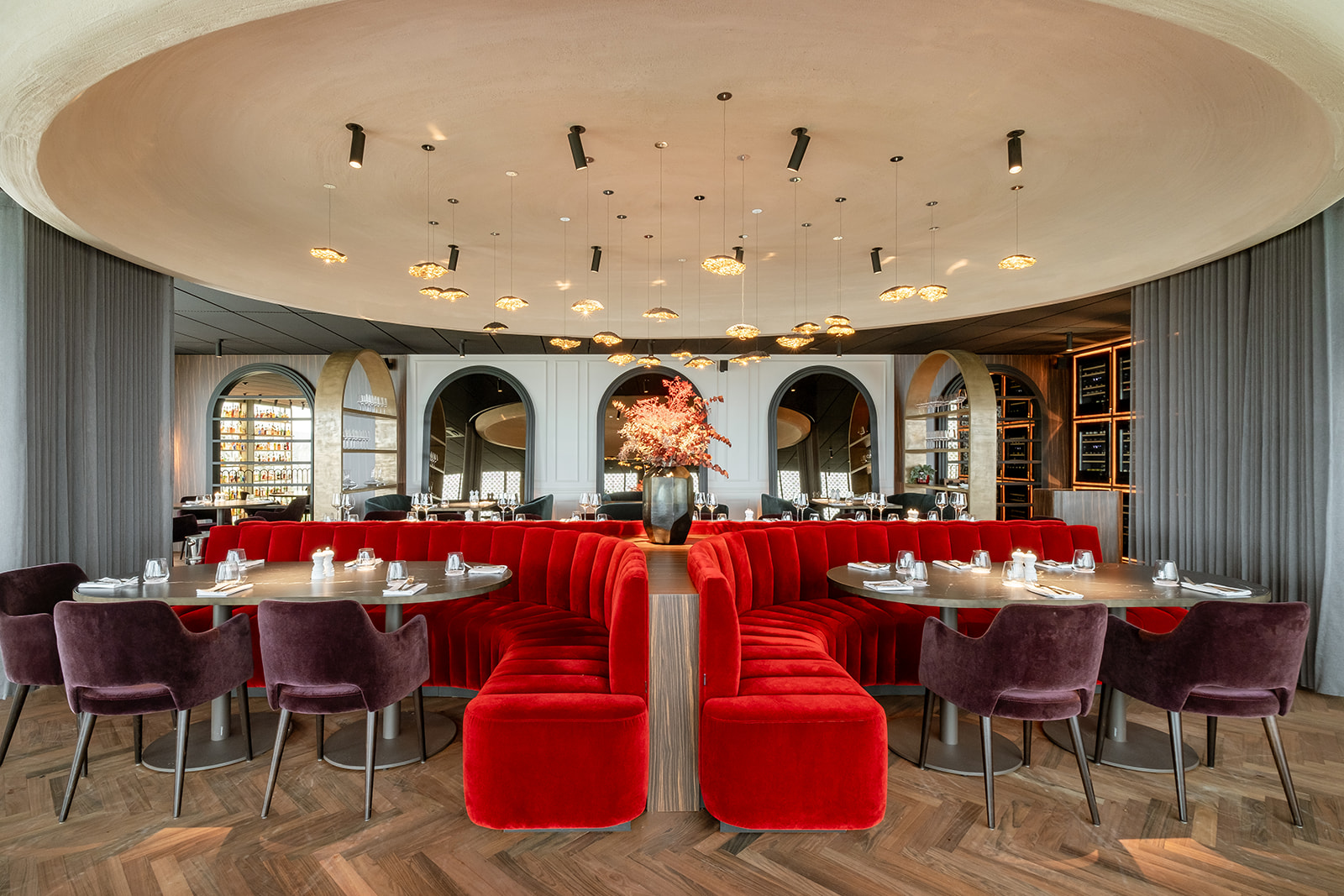 luxe afwerking restaurant
