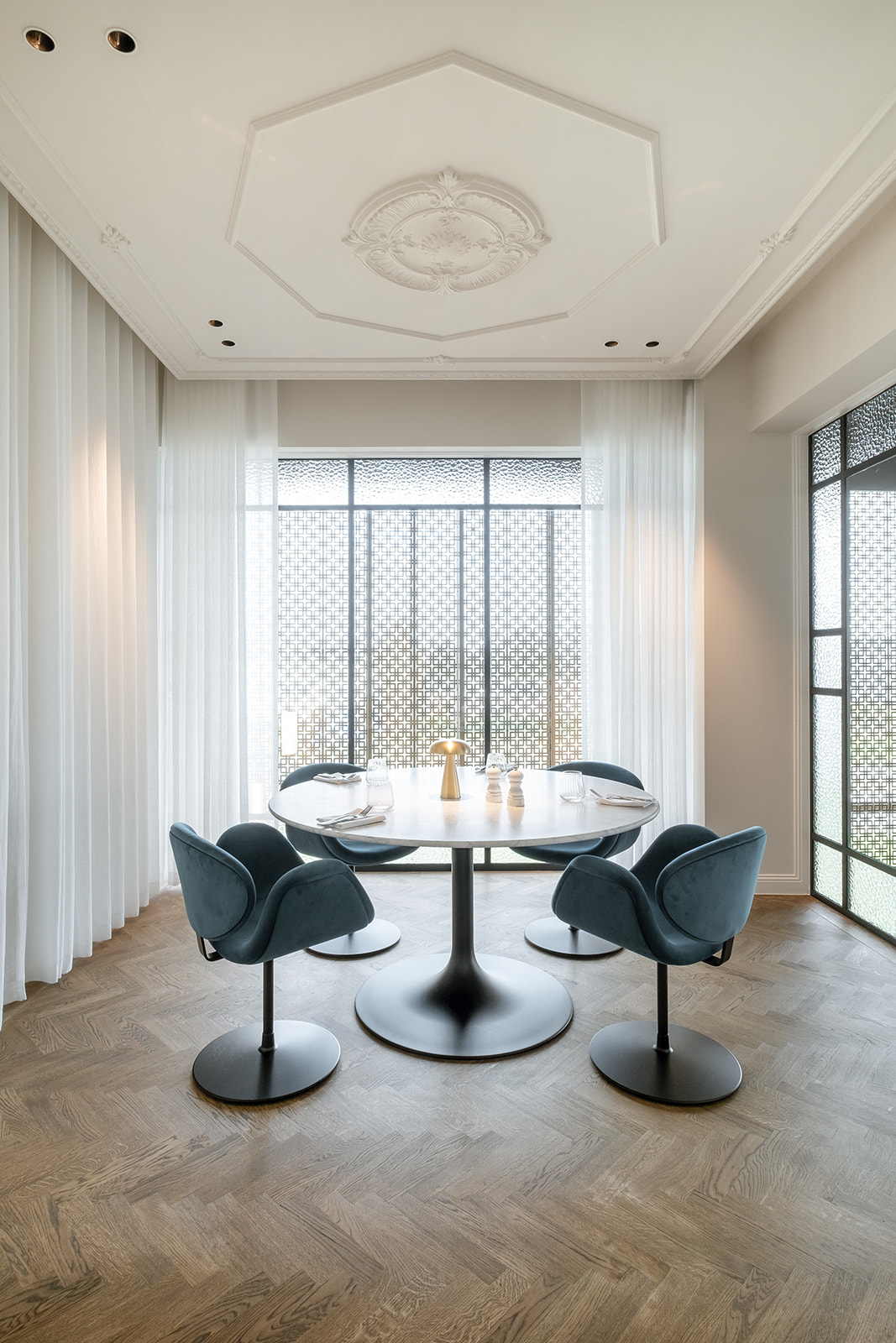 wandafwerking restaurant