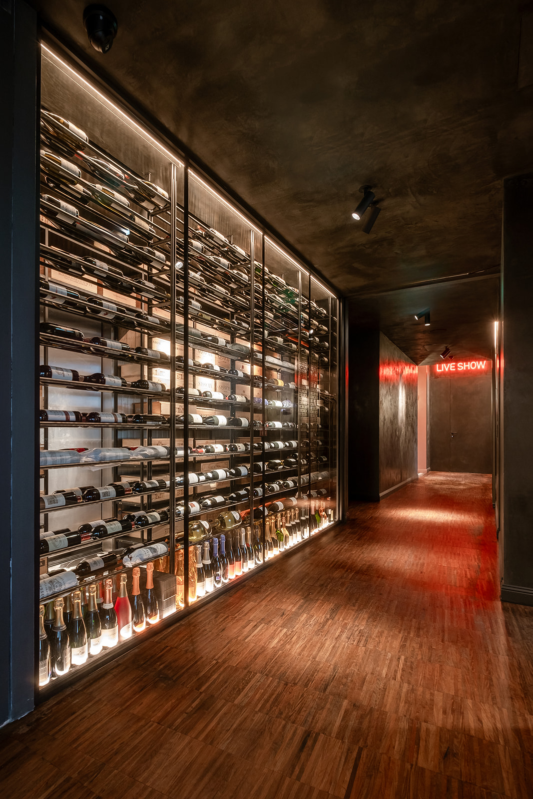 wandafwerking bar
