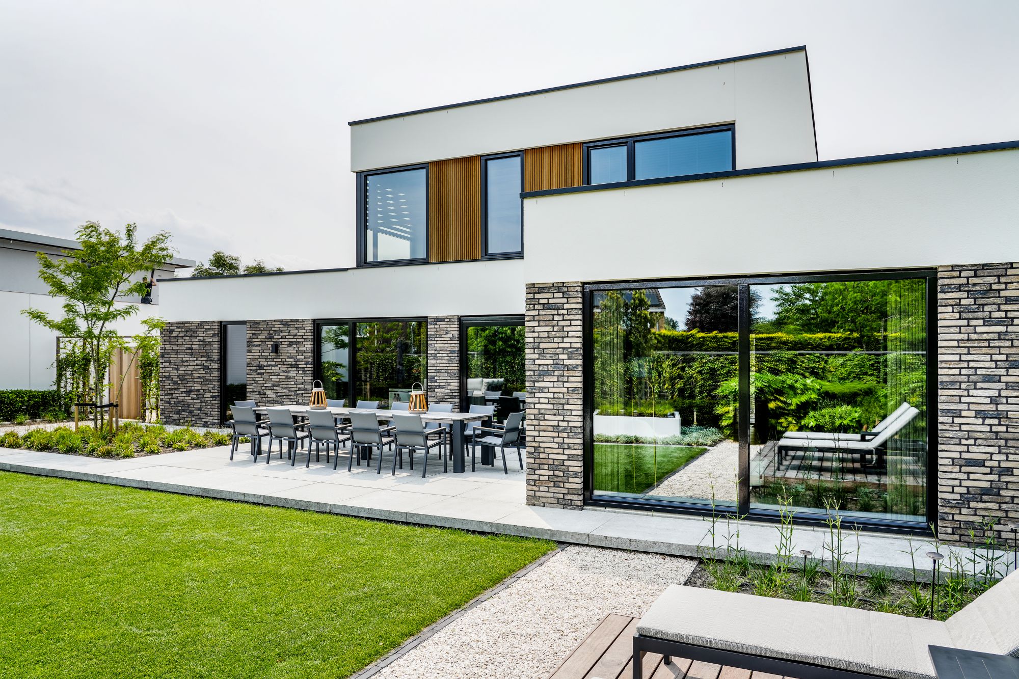 achtergevel villa