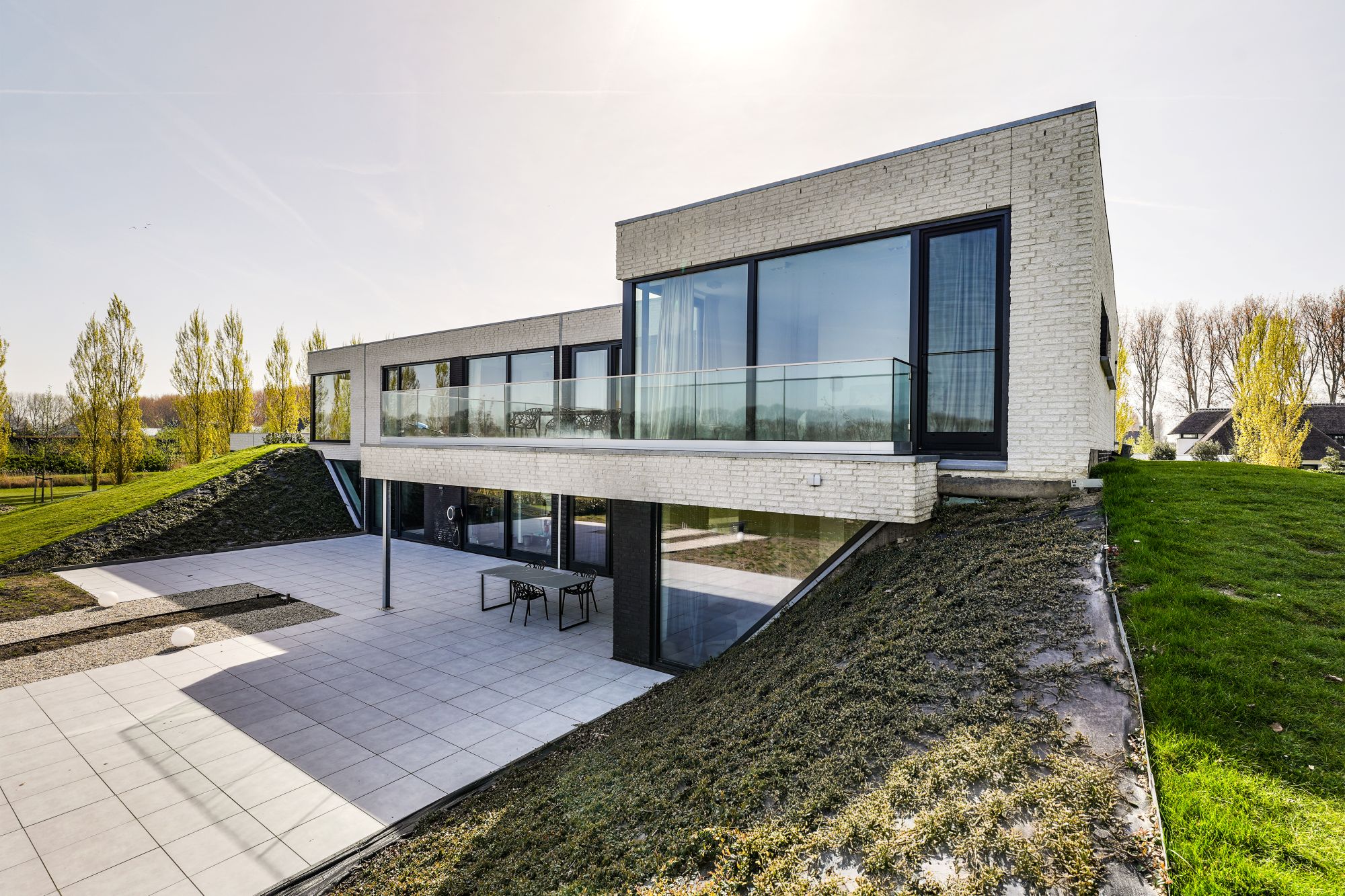 achtergevel villa