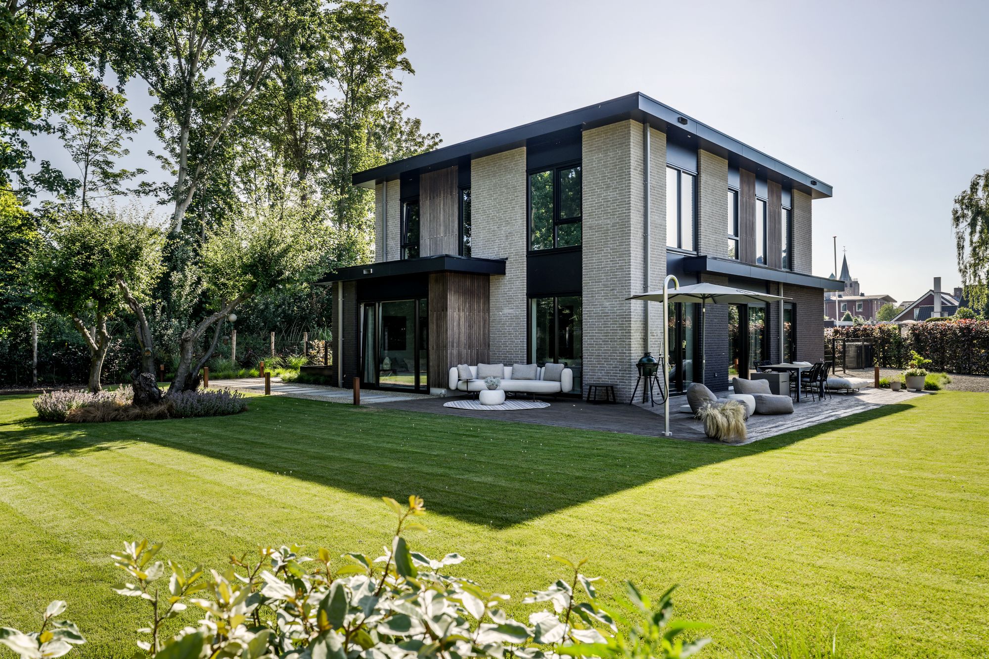 achtergevel villa