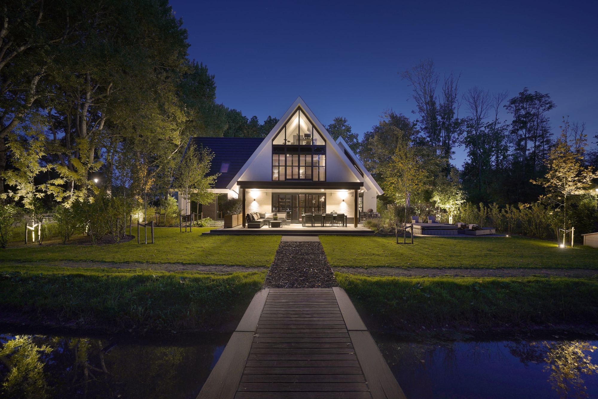 overzicht villa