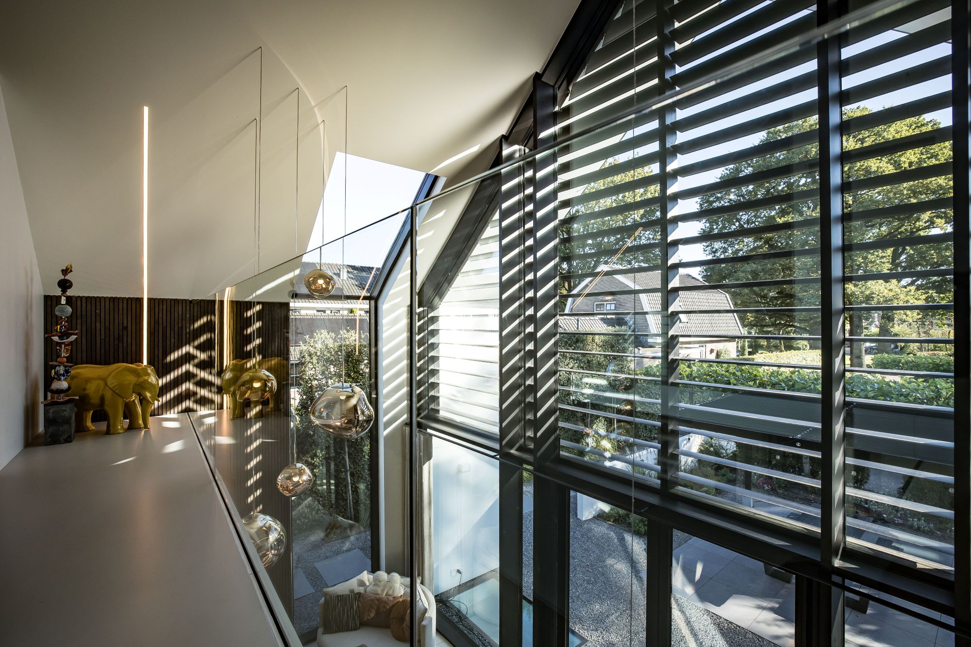 zonwering villa