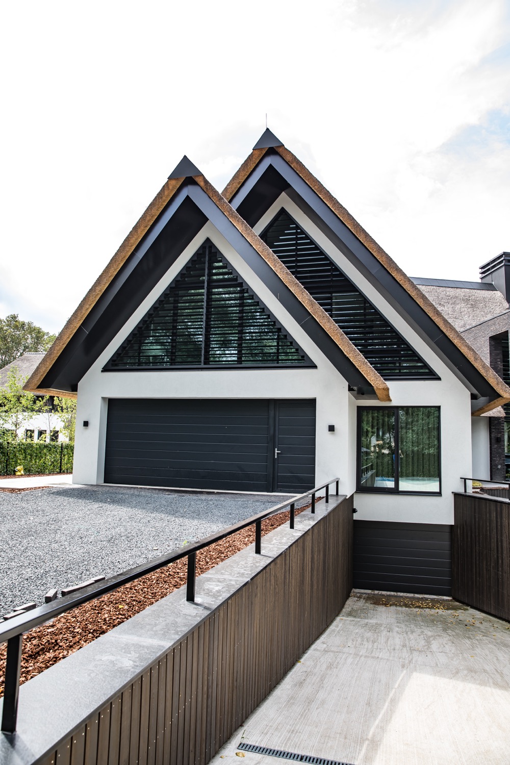 garage bij villa