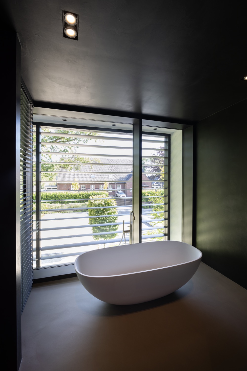 badkamer met lamellen