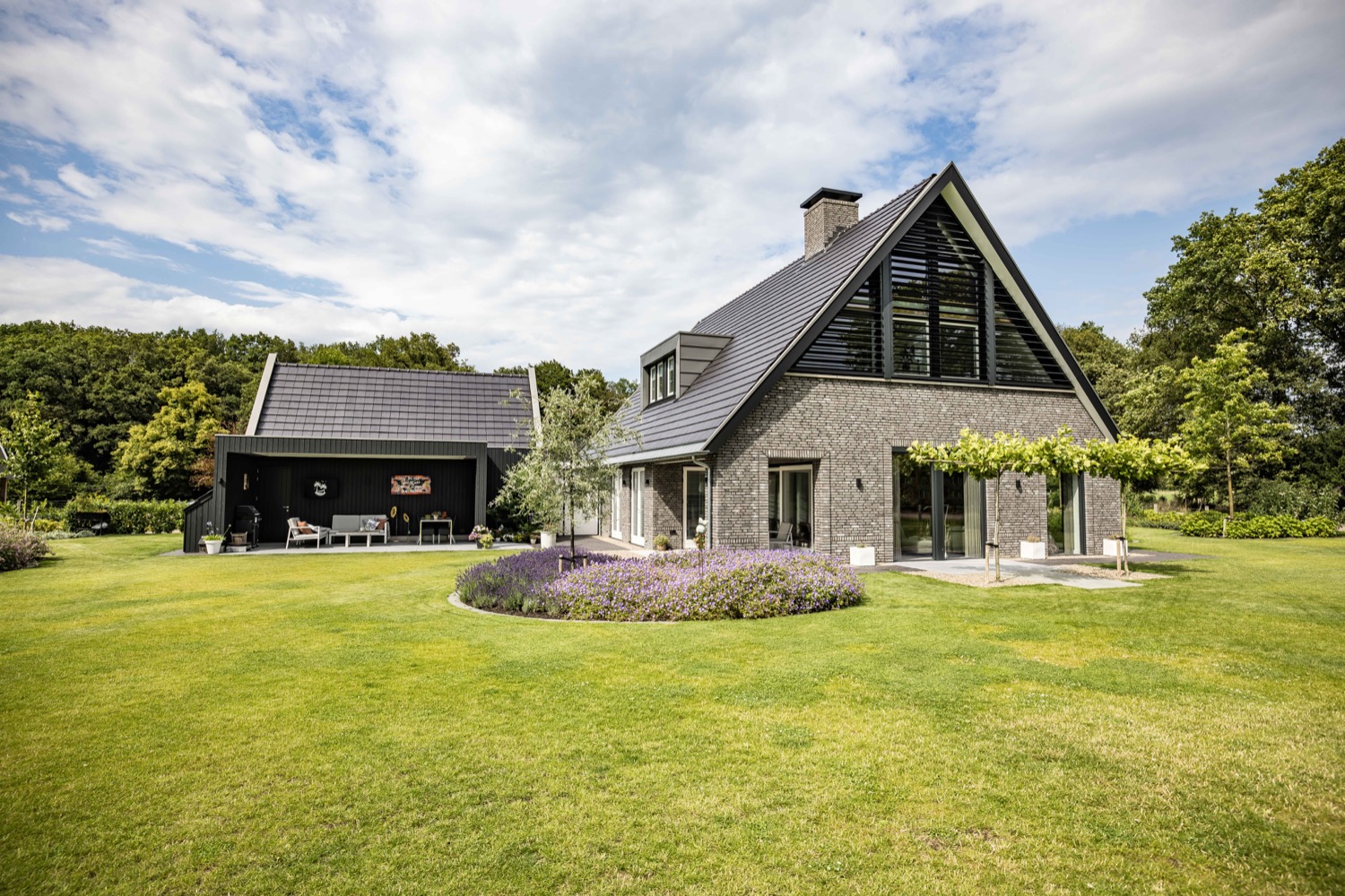 louvre dak nieuwbouw villa