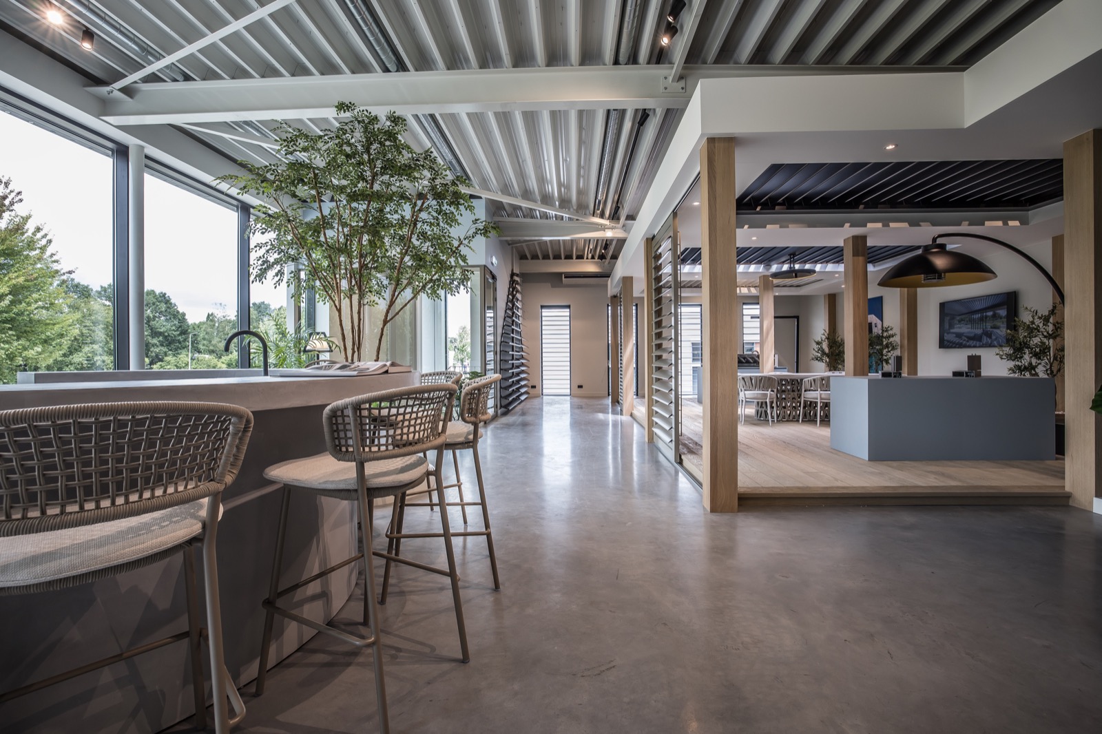 design overkapping met louvredak