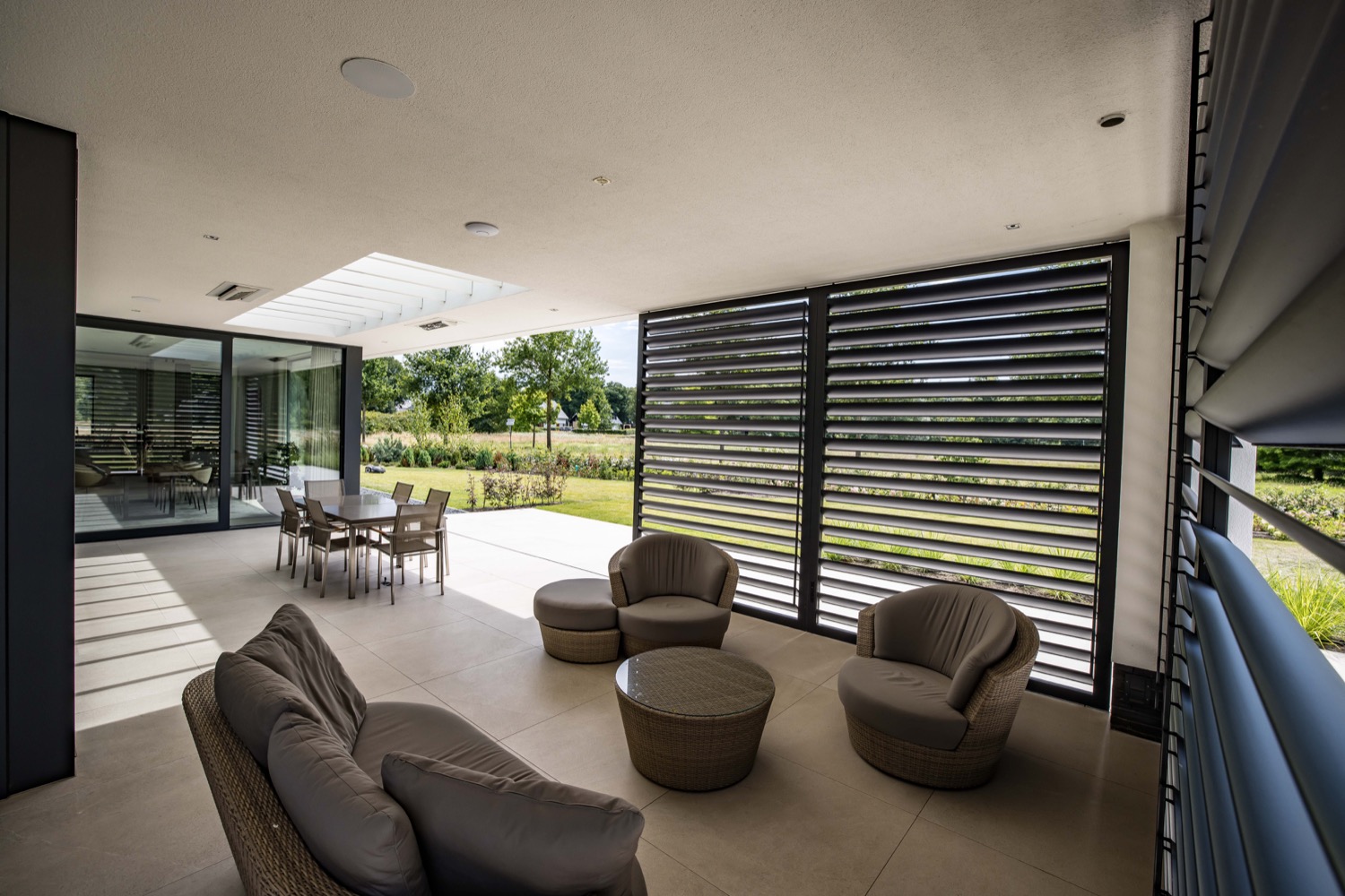 luxe overdekt terras