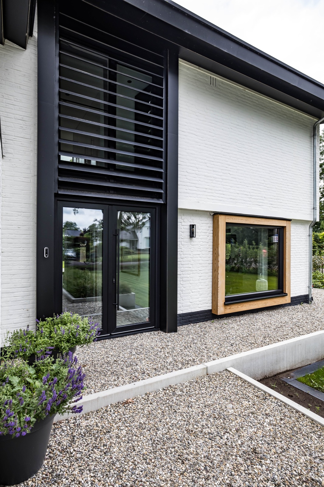 villa met luxe lamellen