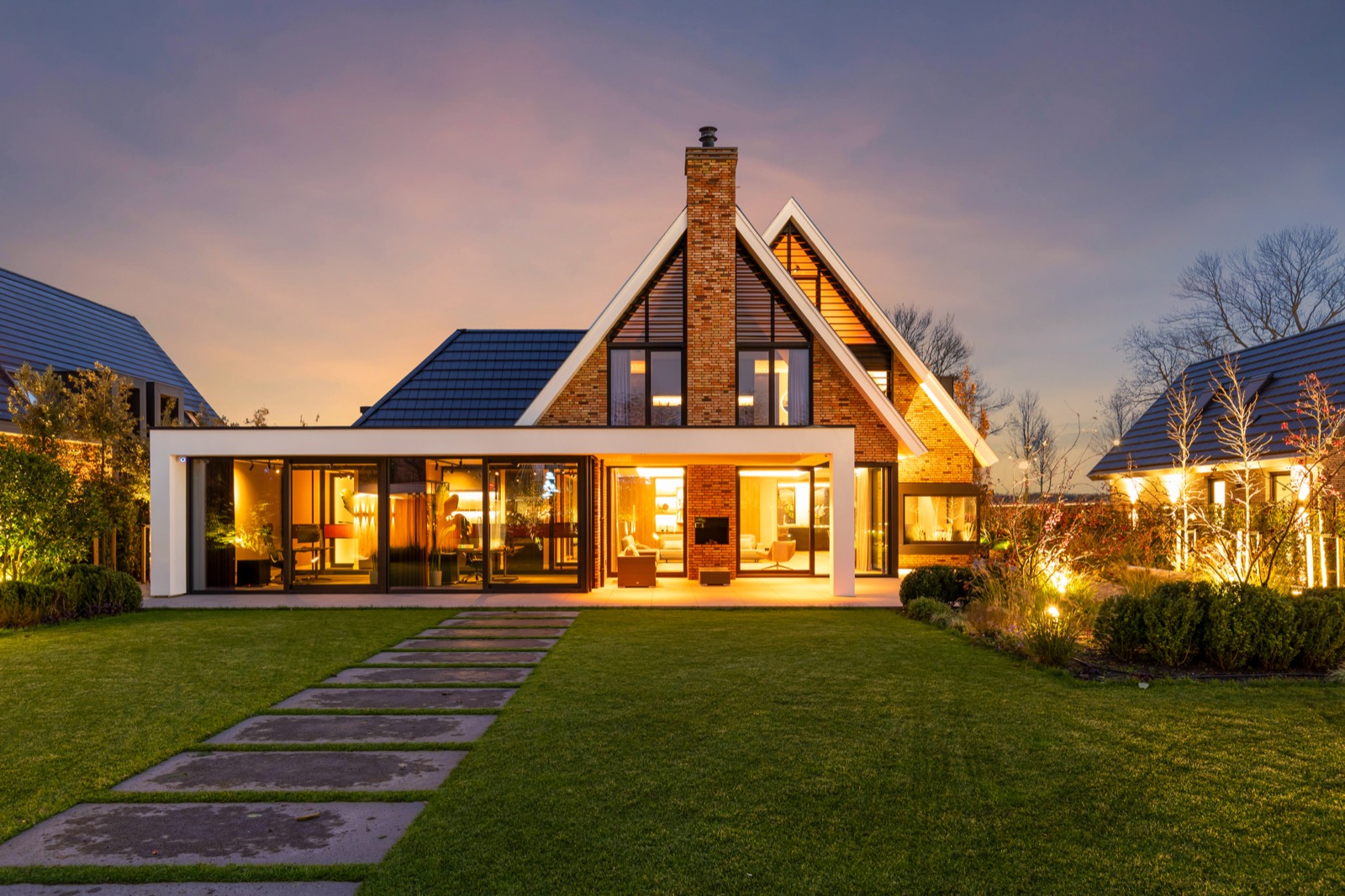 villa met terrasoverkapping 