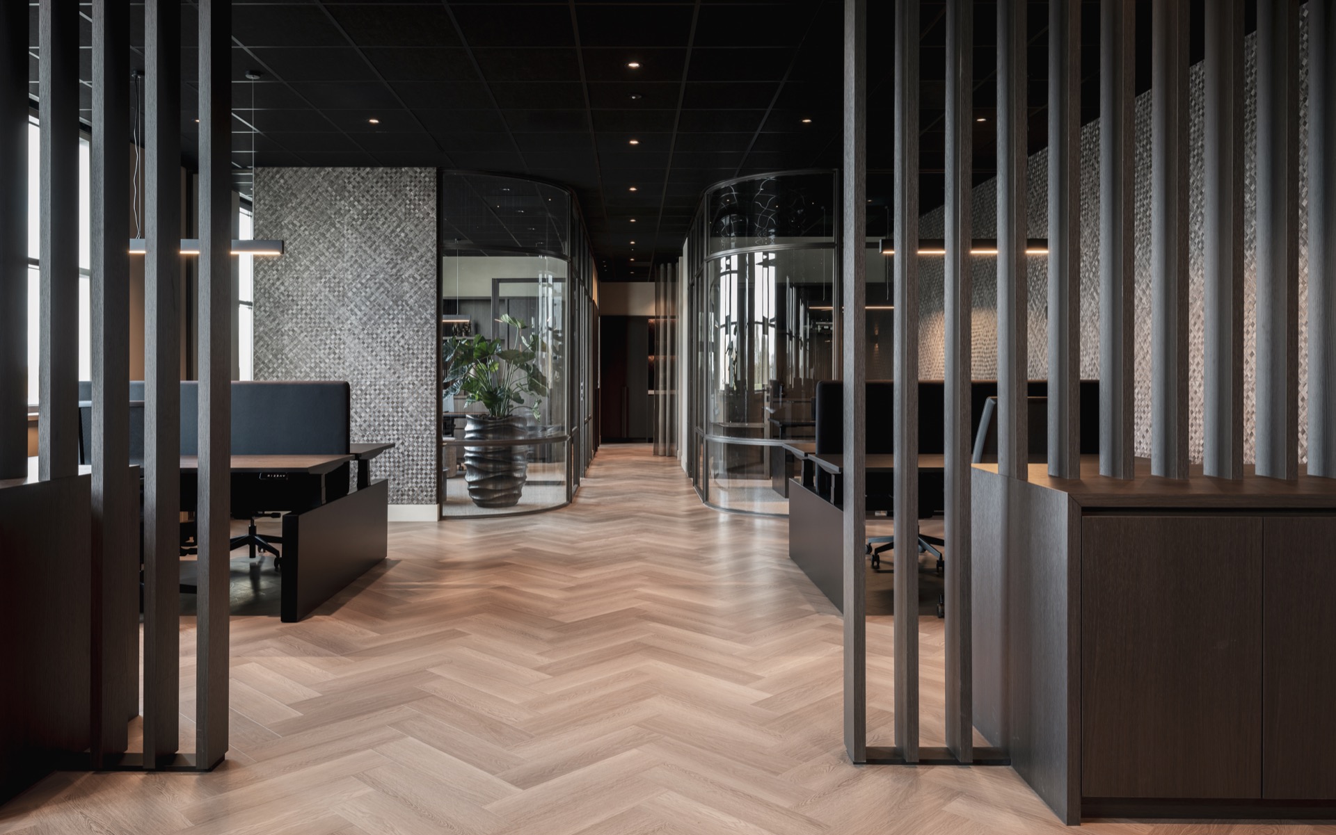 luxe interieur bedrijfstuin