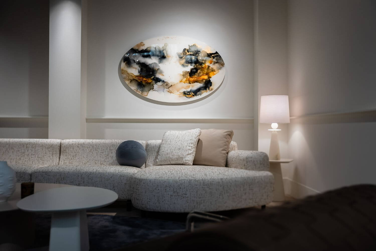 interieur met luxe bank