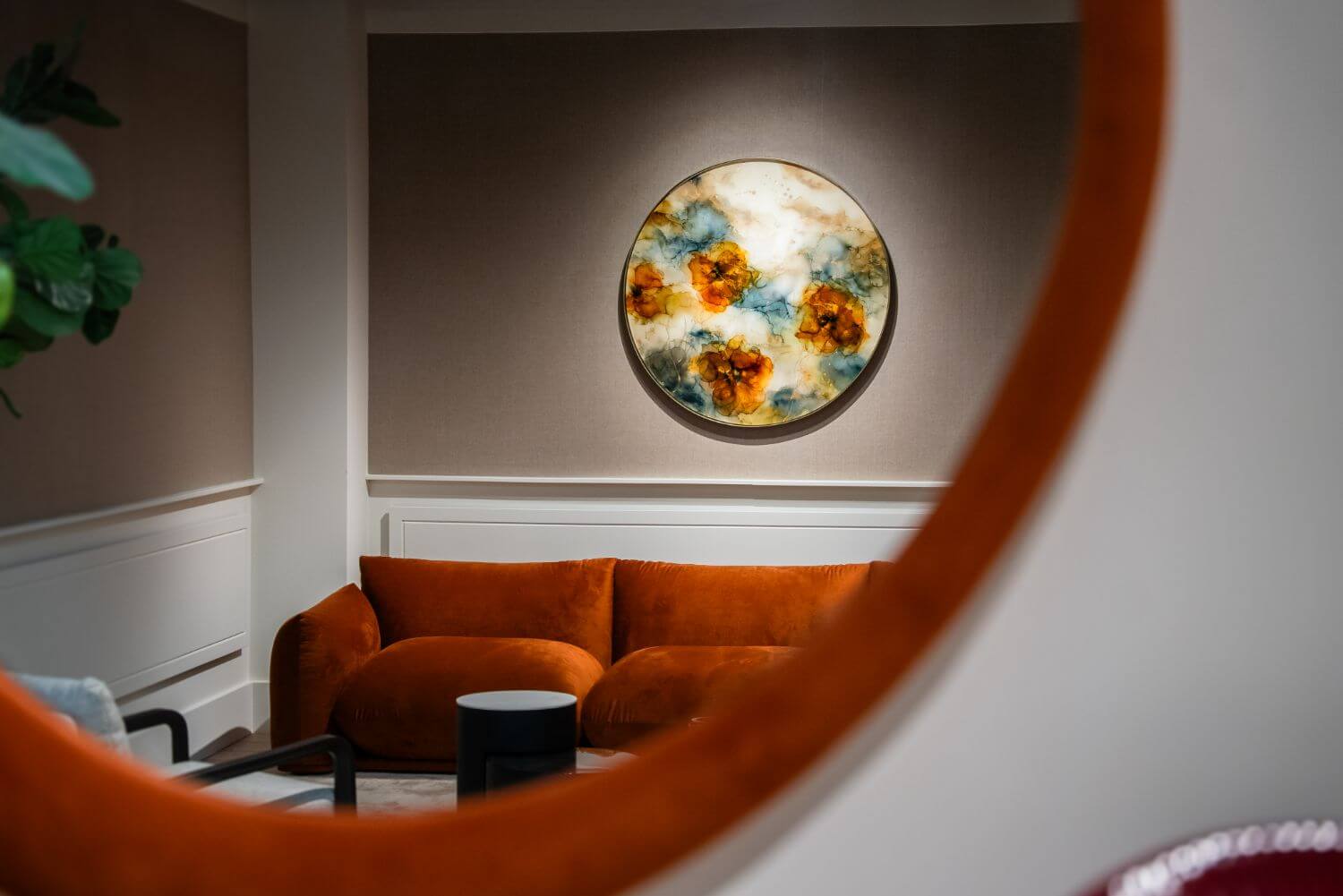 interieur met luxe woonaccessoires