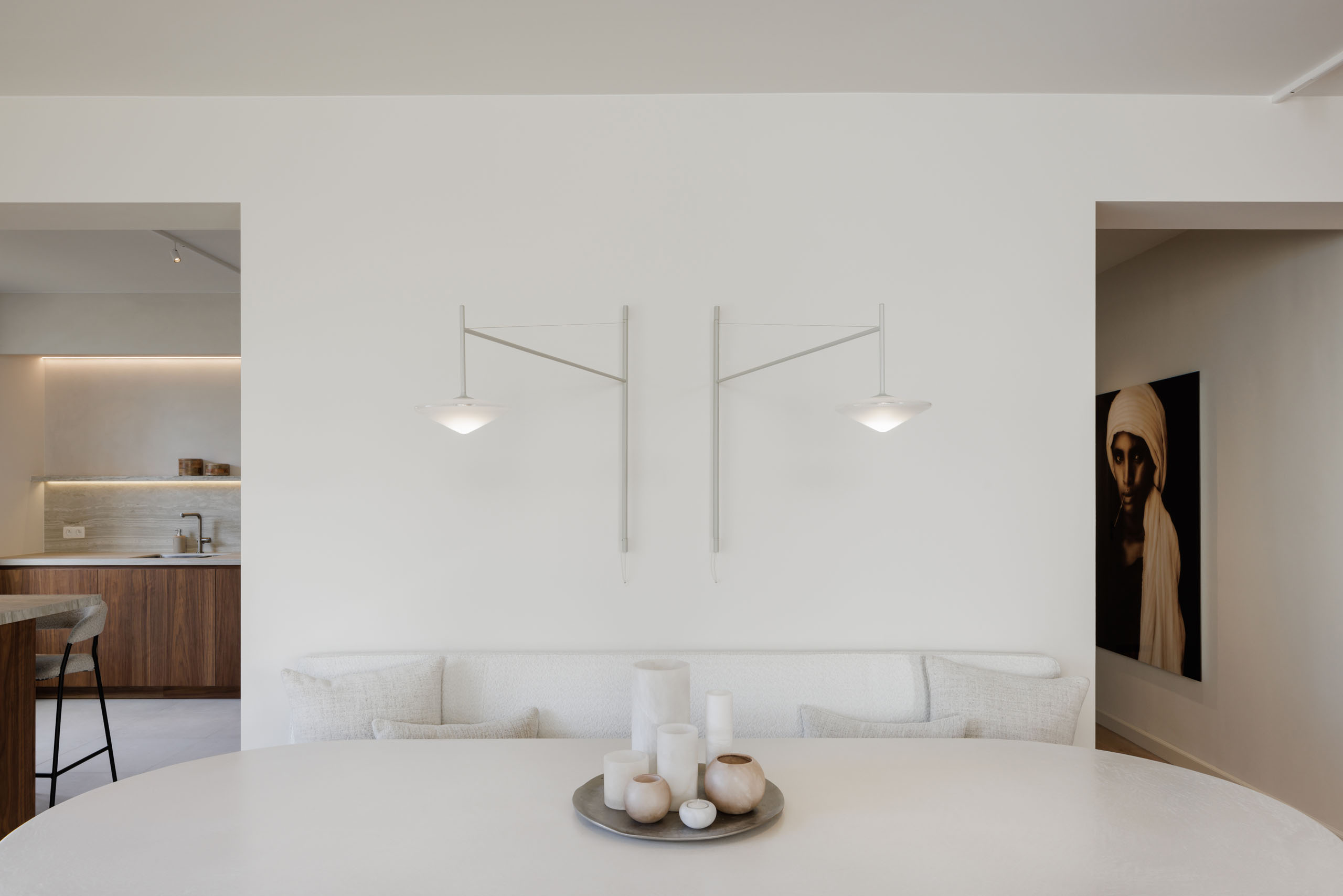 Eettafel met keuken