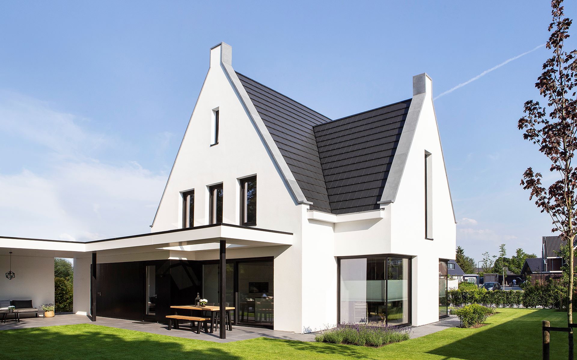 villa achterzijde
