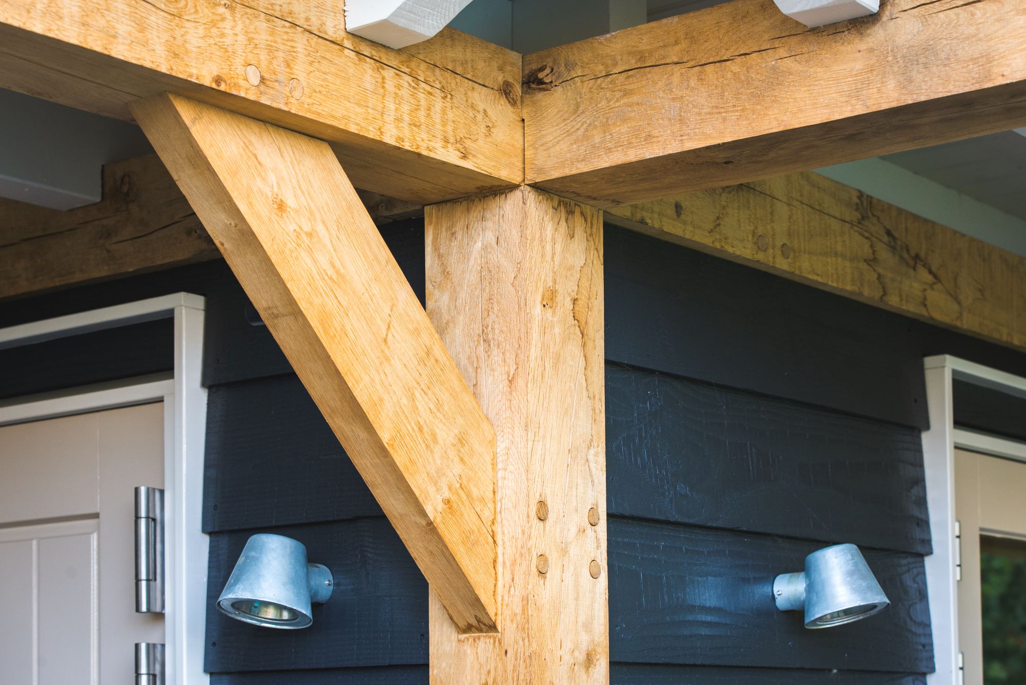 eiken poolhouse detailfoto