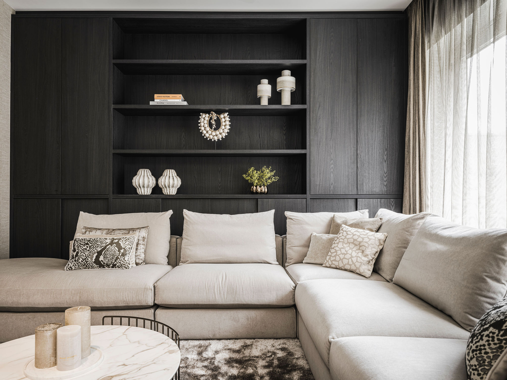 Luxe woonkamer