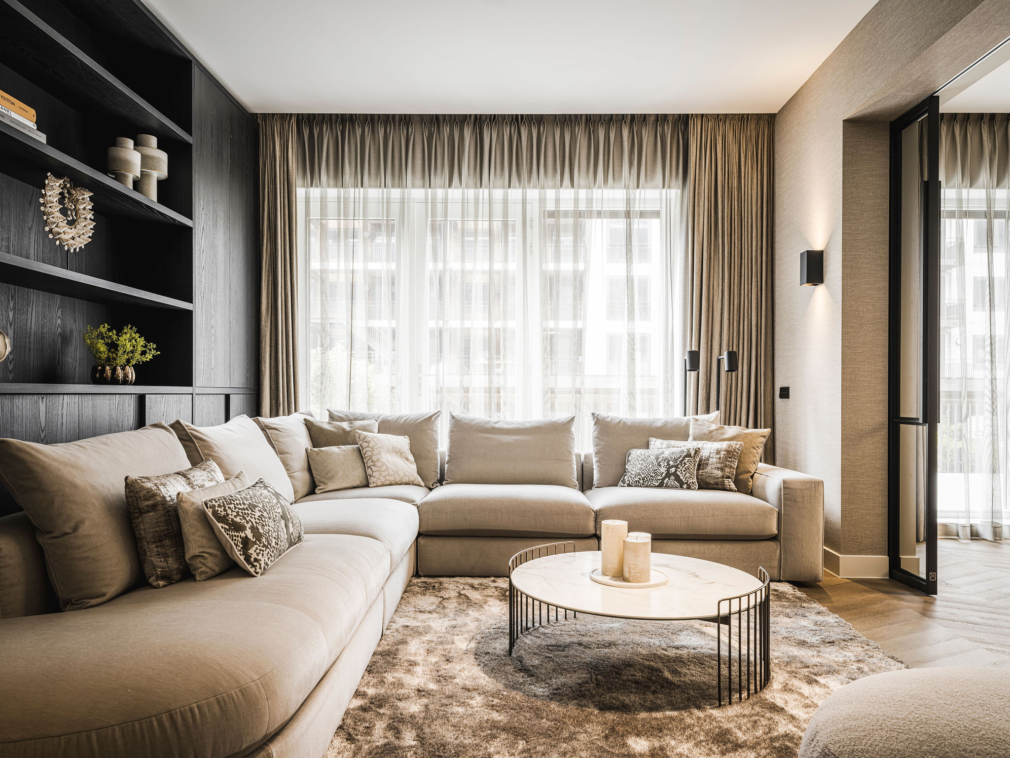 Luxe design woonkamer