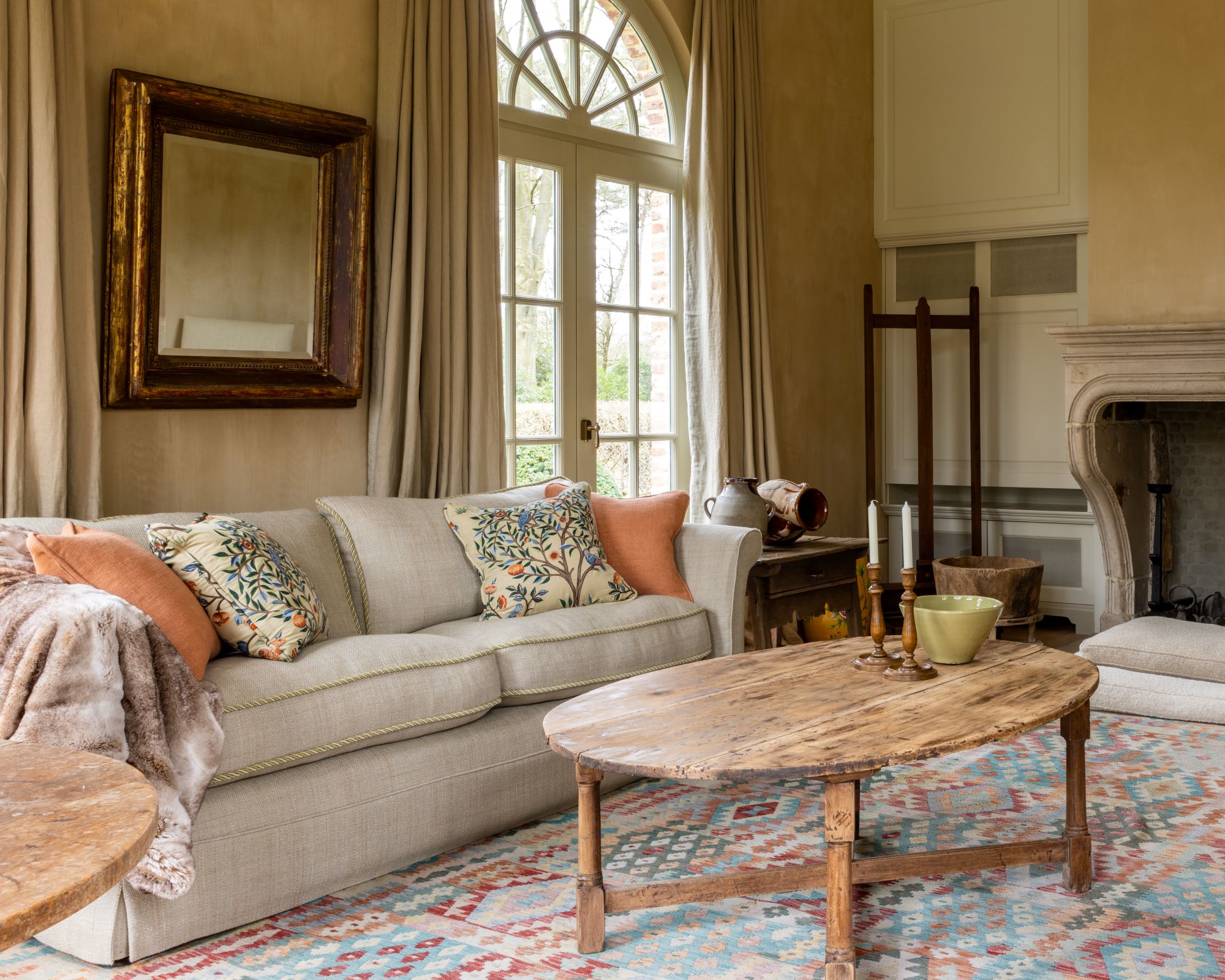 Luxe woonkamer interieur