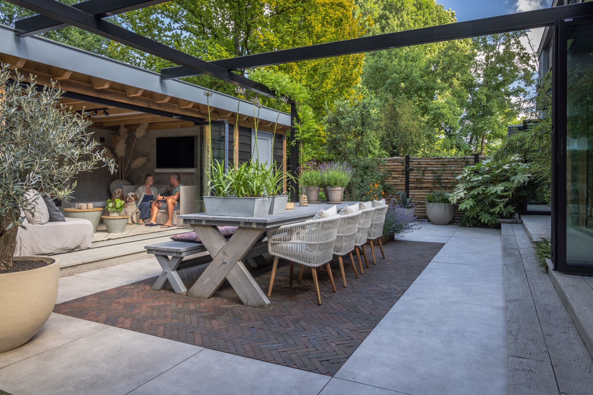 luxe tuinkamer