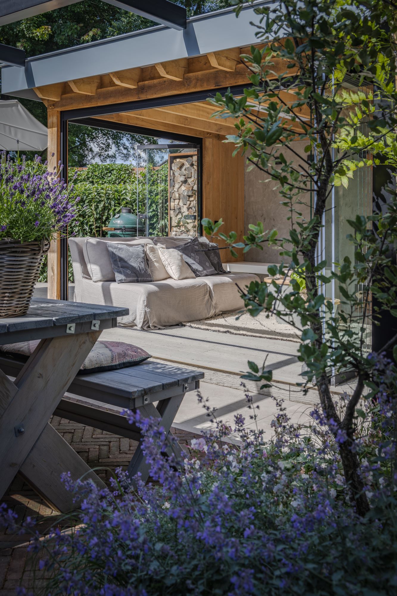 eiken tuinkamer maatwerk