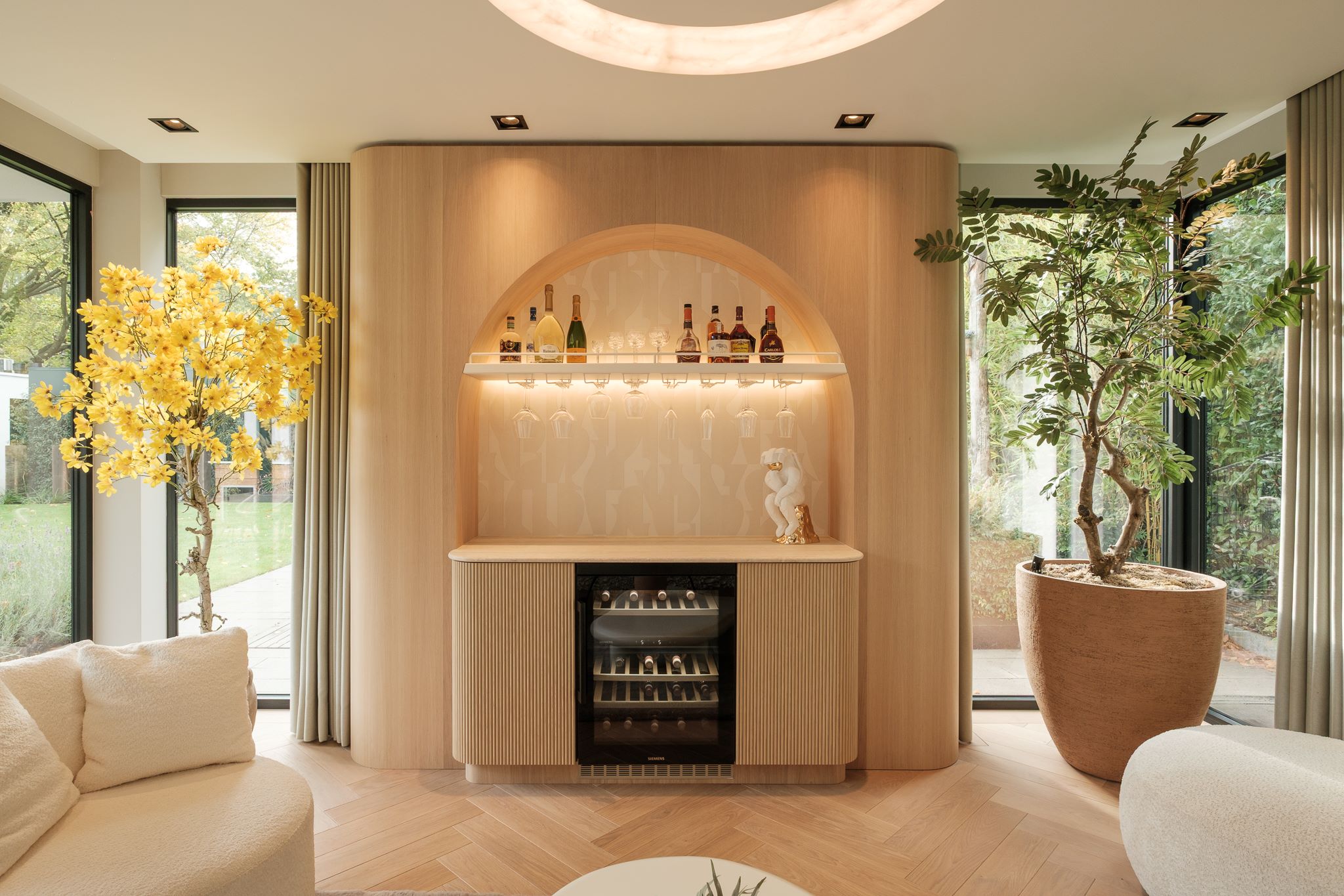 Luxe verlichting woonkamer