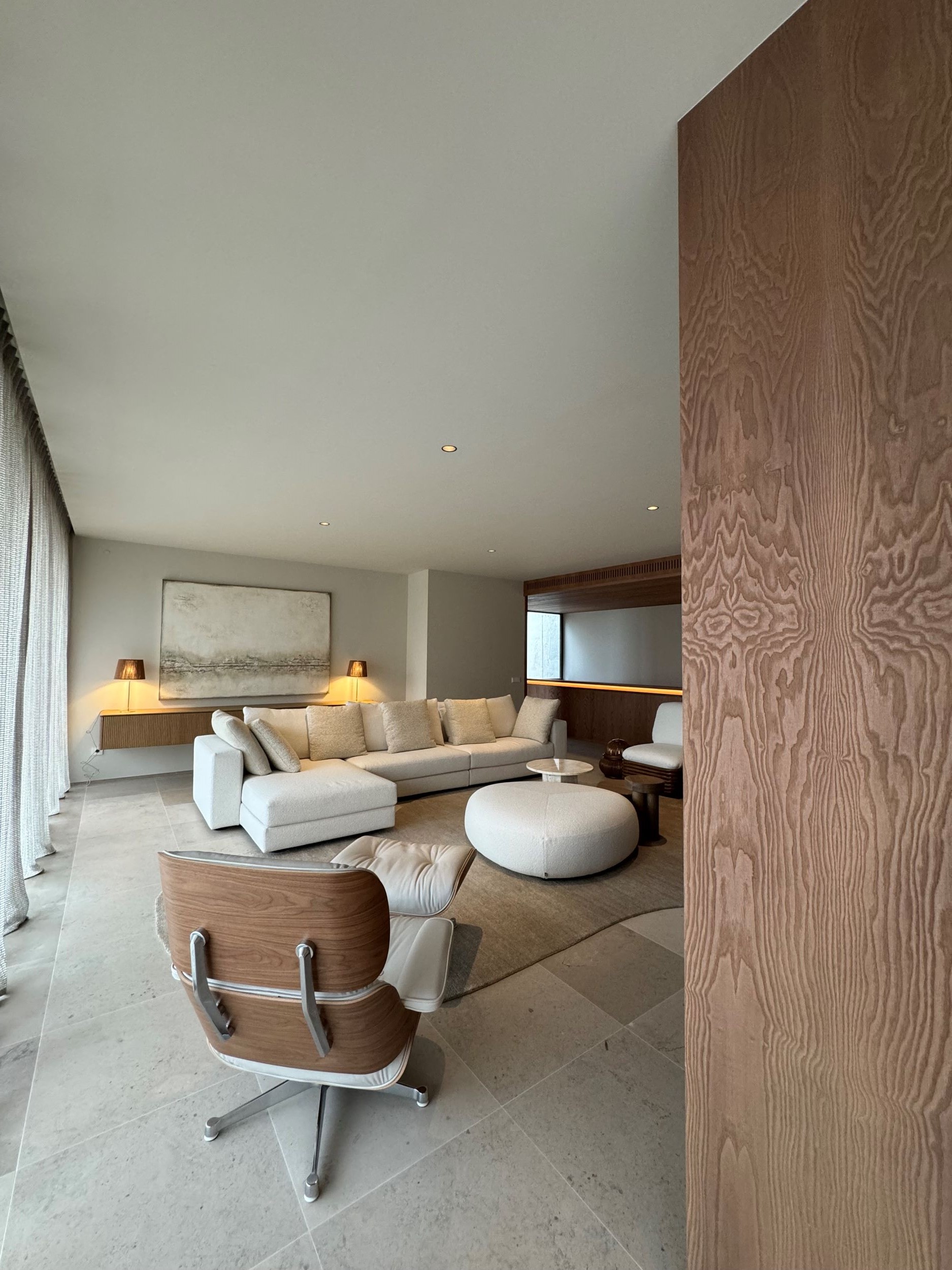 luxe woonkamer inrichting