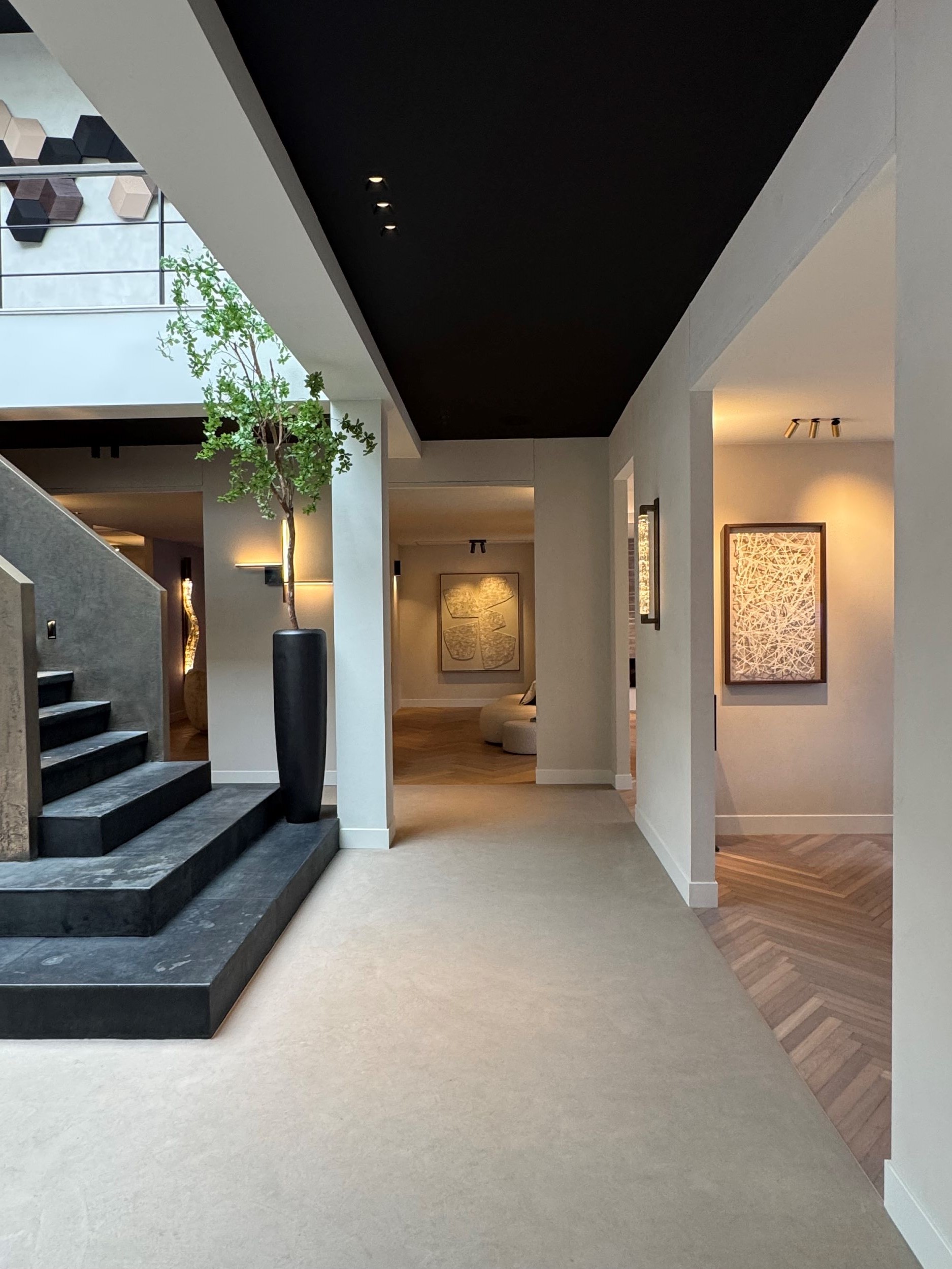 interieur met kunst