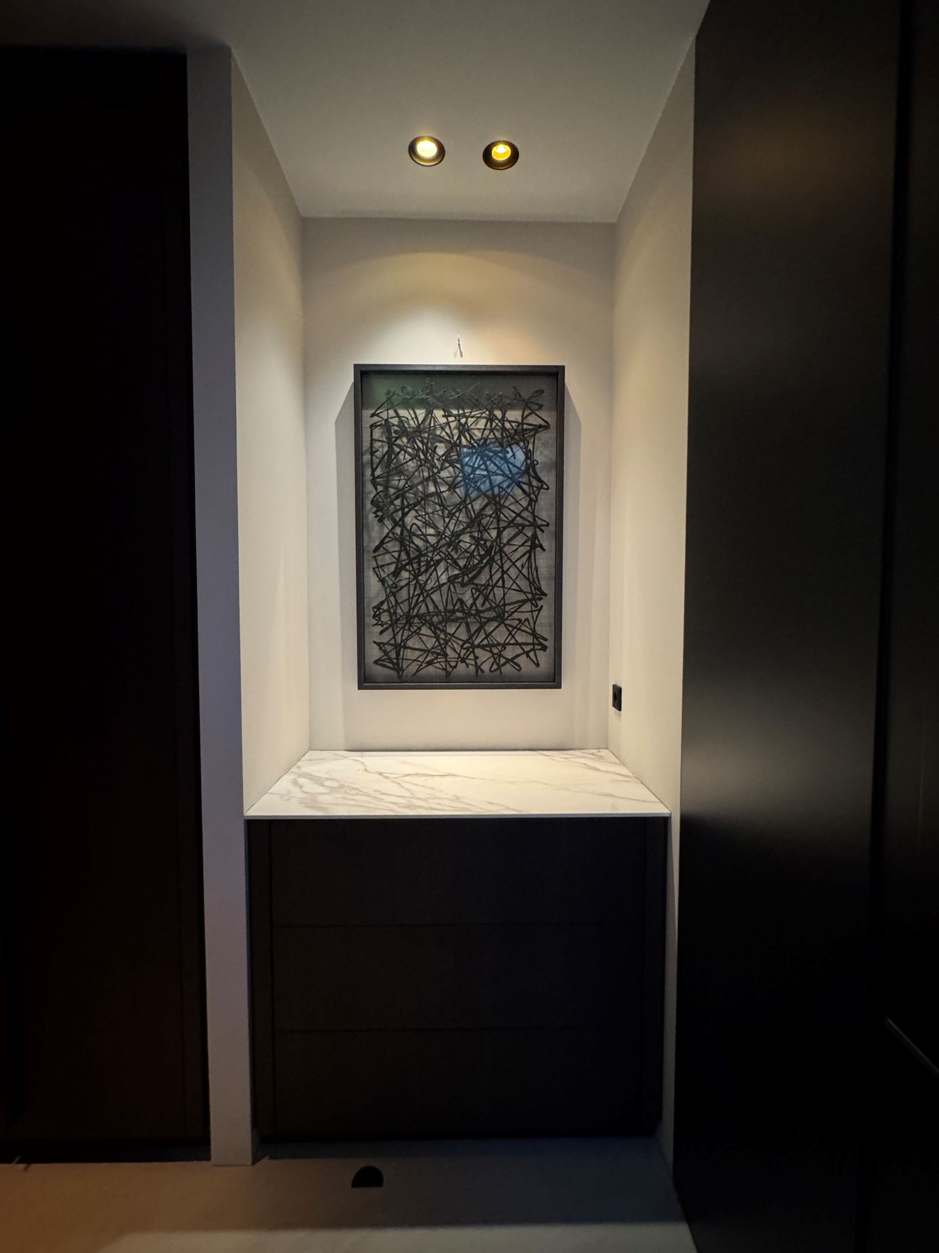 Luxe kunst in interieur