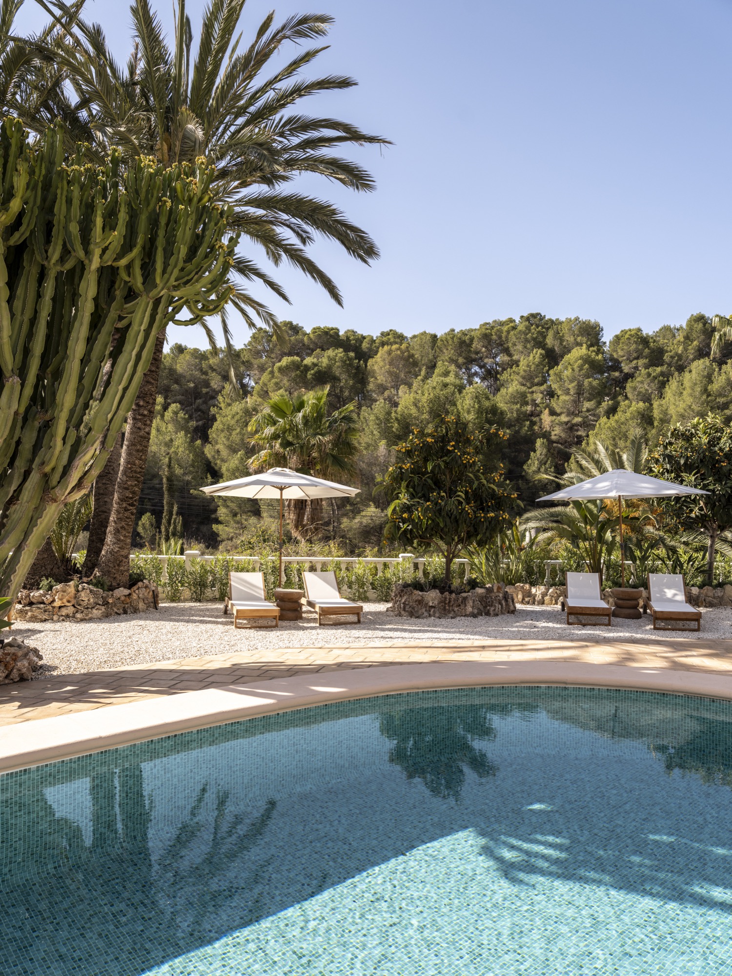 zwembad bij vakantiewoning