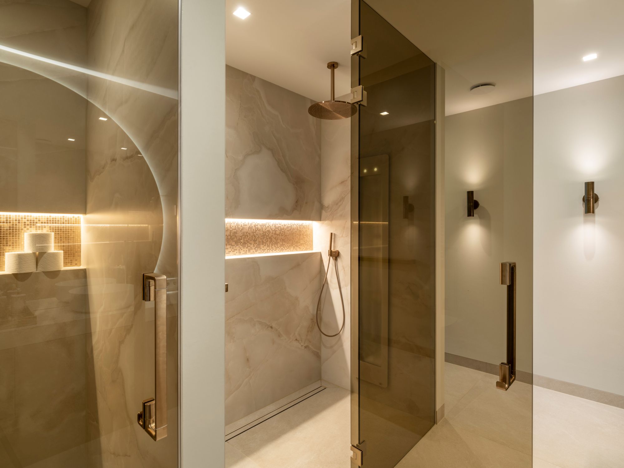 moderne douche