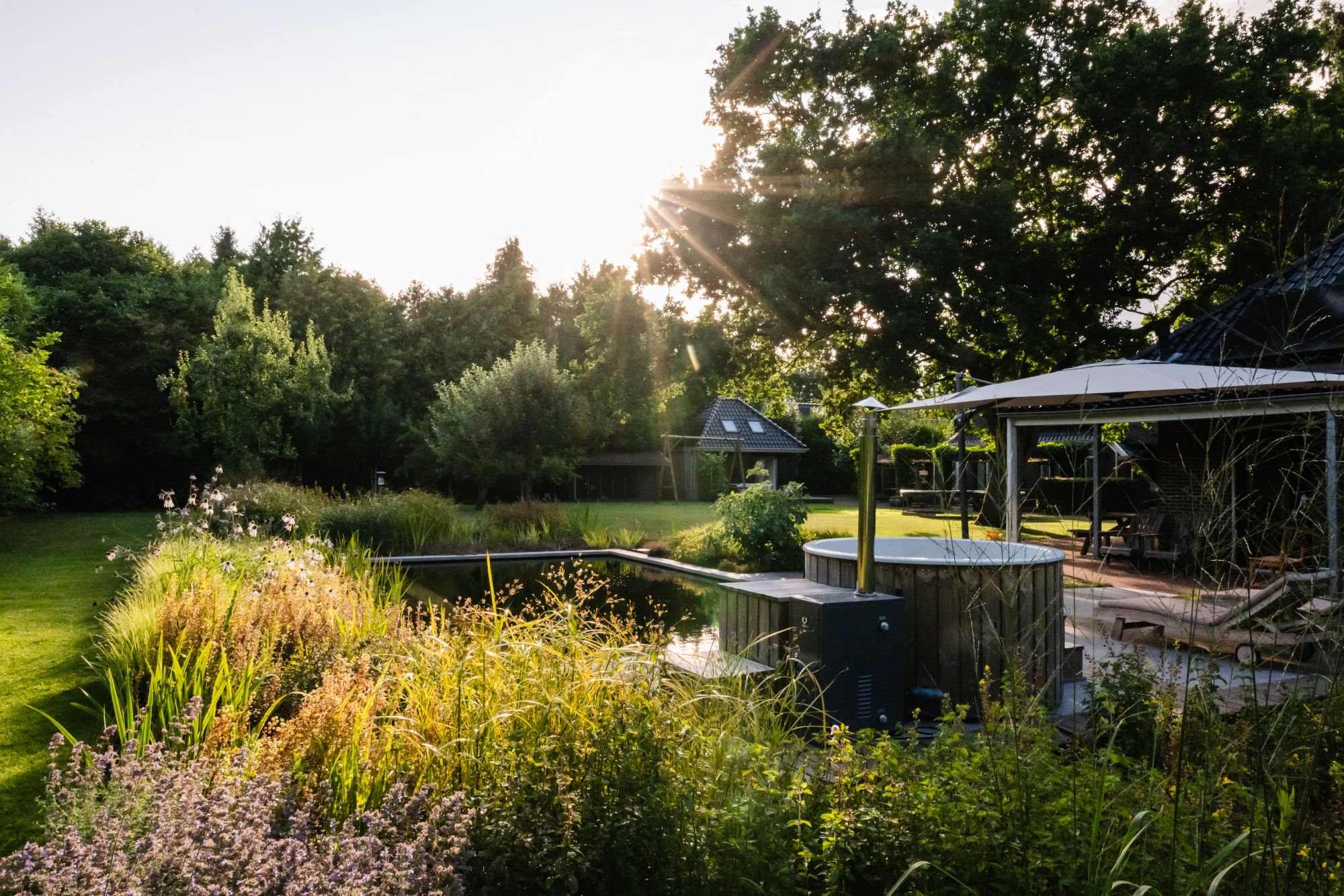landelijke tuin