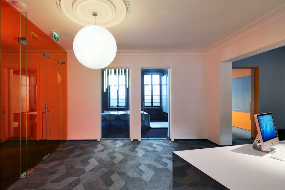 designmeubel in kantoor