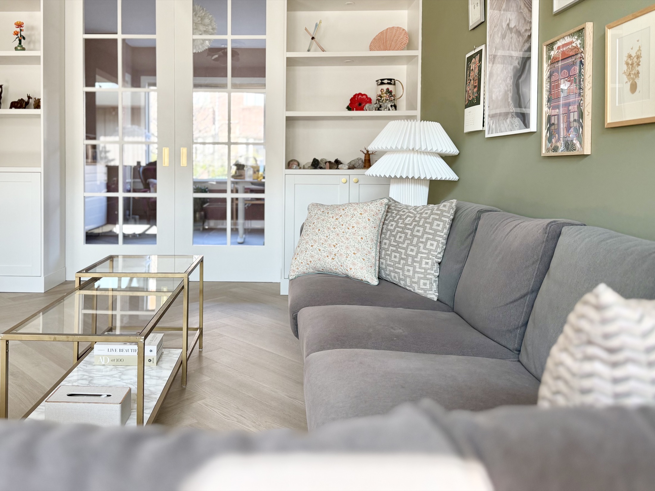 woonkamer inrichting met luxe meubels