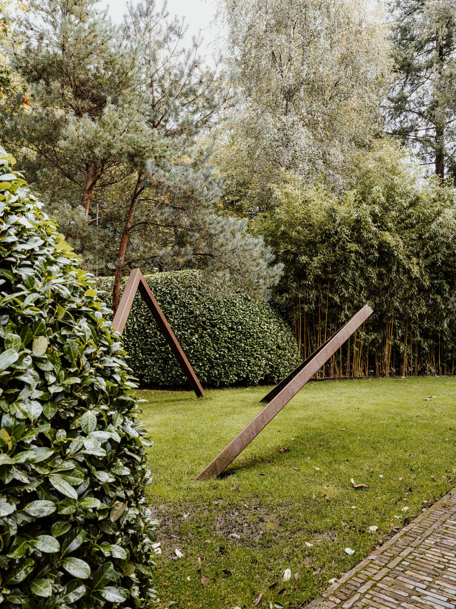 kunst in tuin