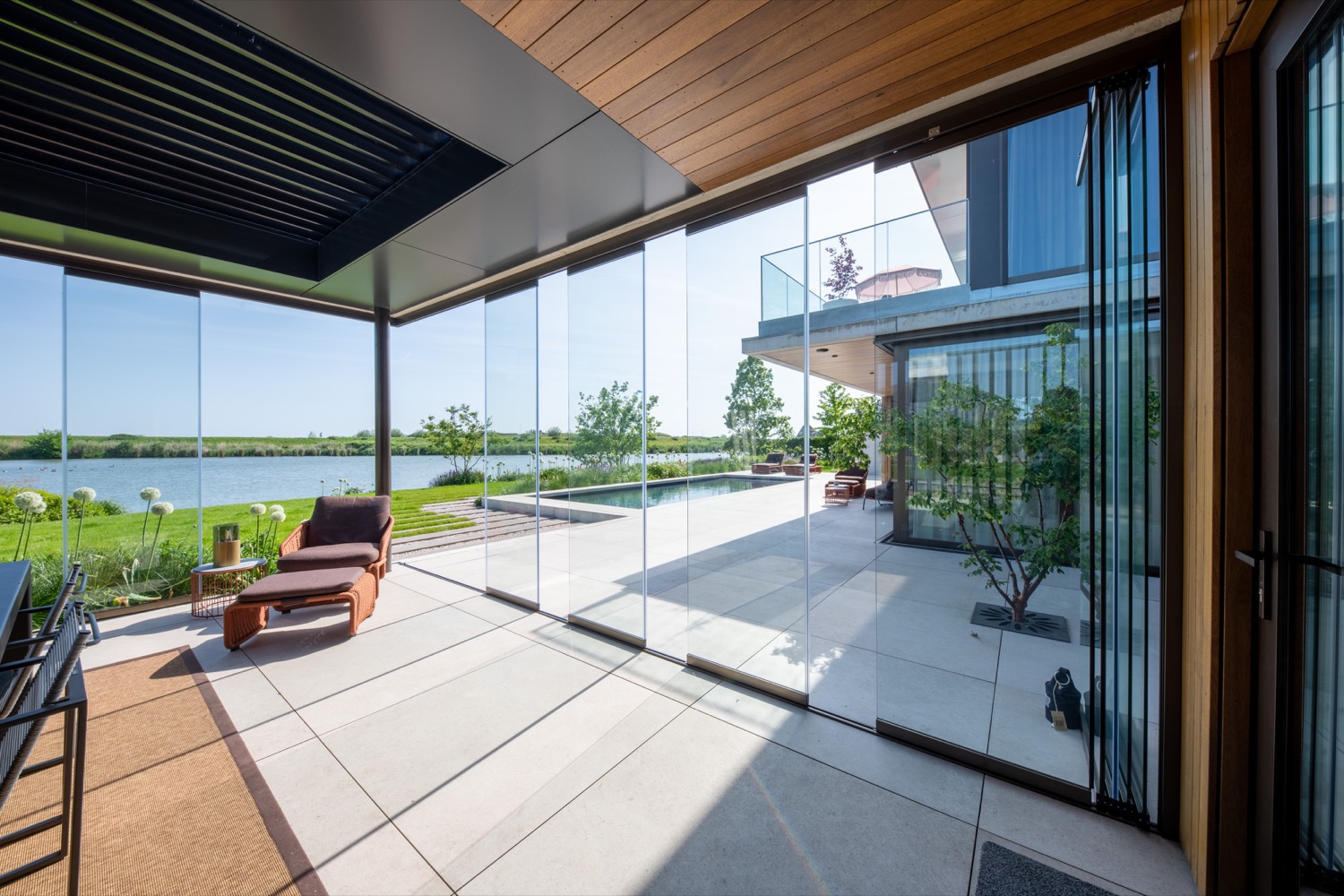 tuinkamer met glas