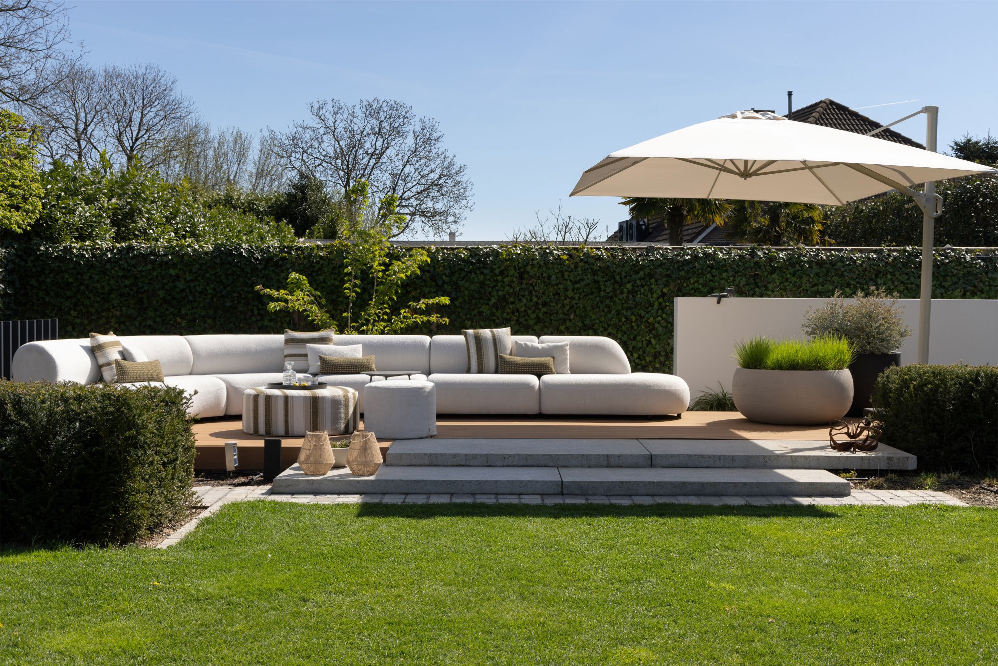 luxe lounge terras