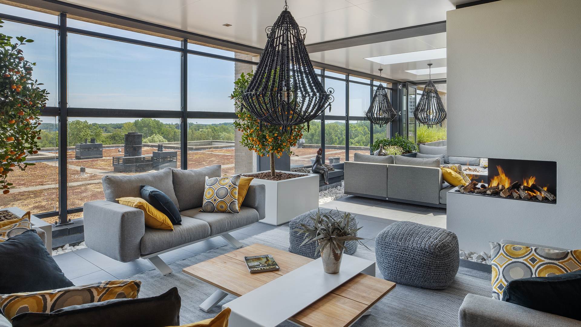 luxe interieur balkon