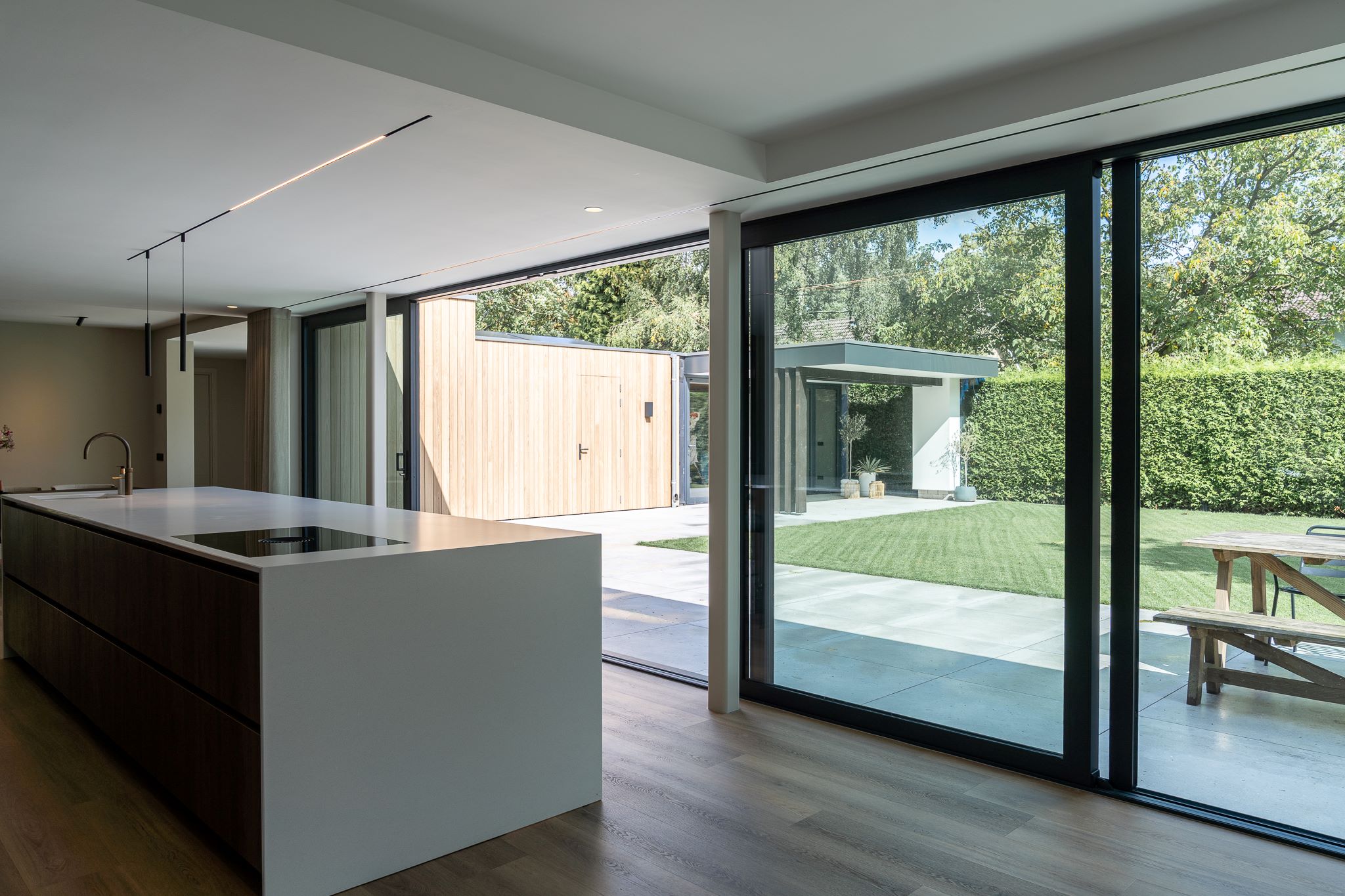 luxe keuken met raam