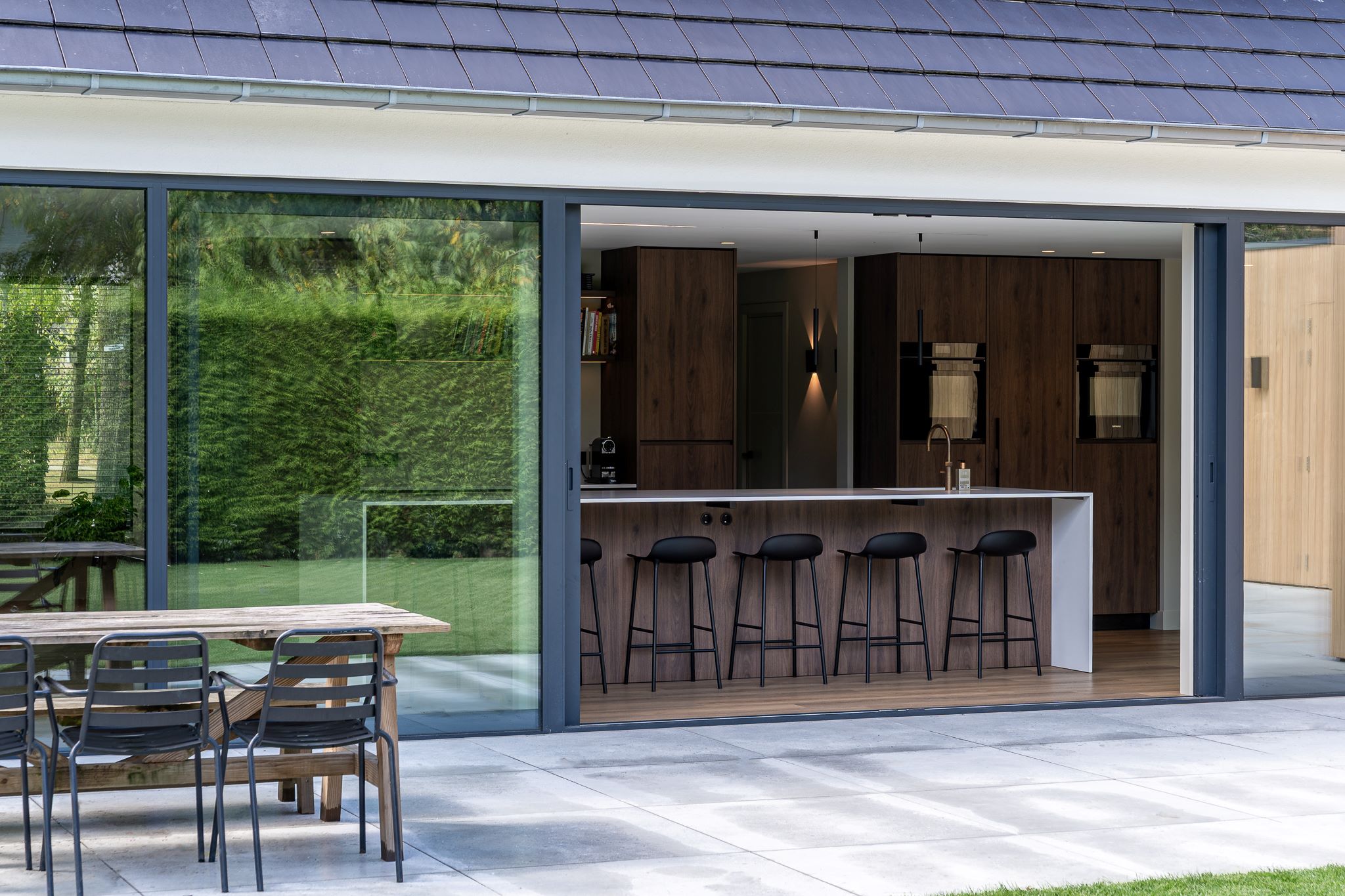 Luxe villa achterzijde