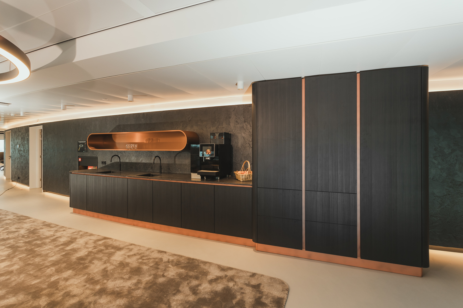 luxe keuken op kantoor