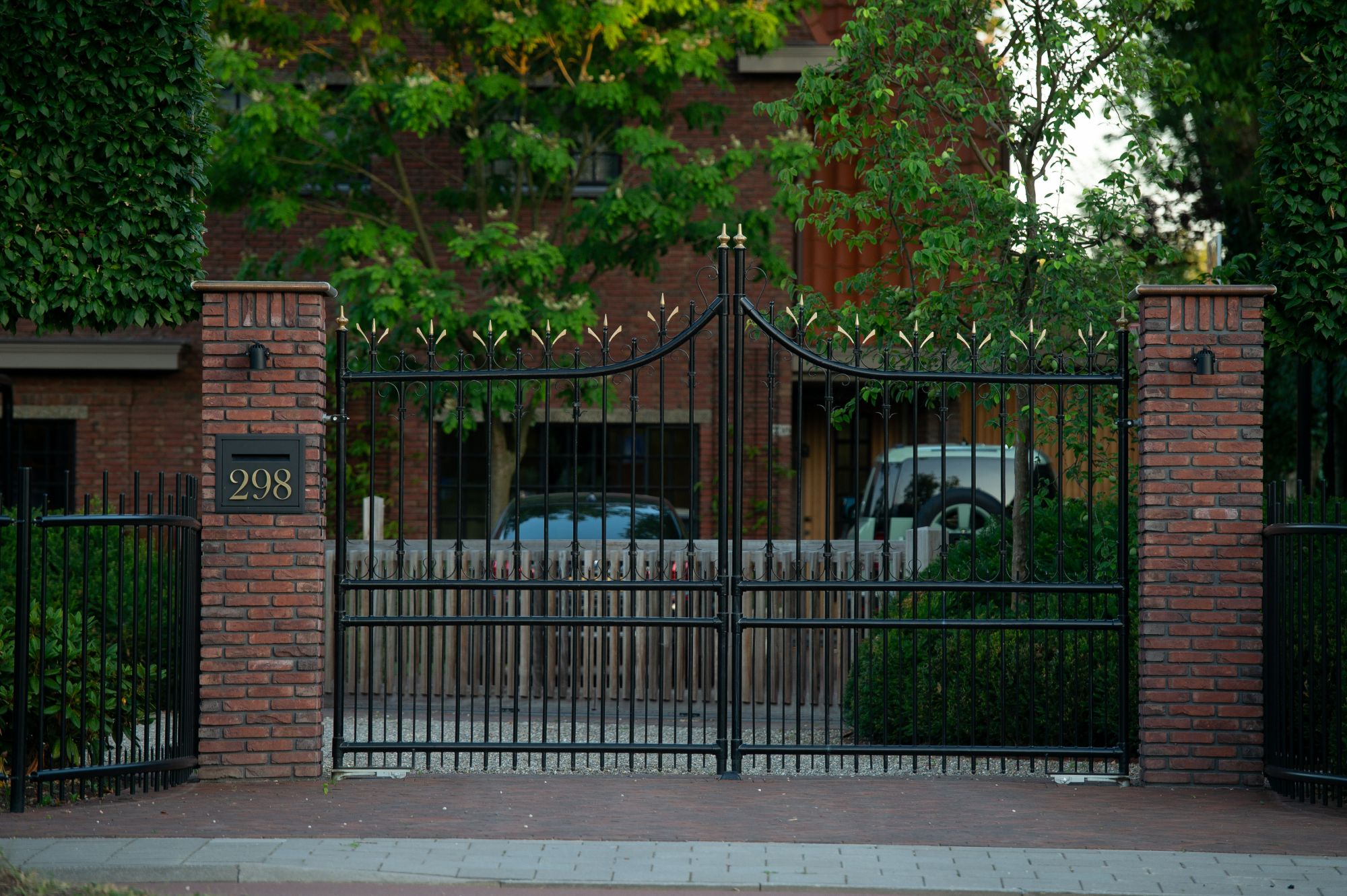 hek voor villa