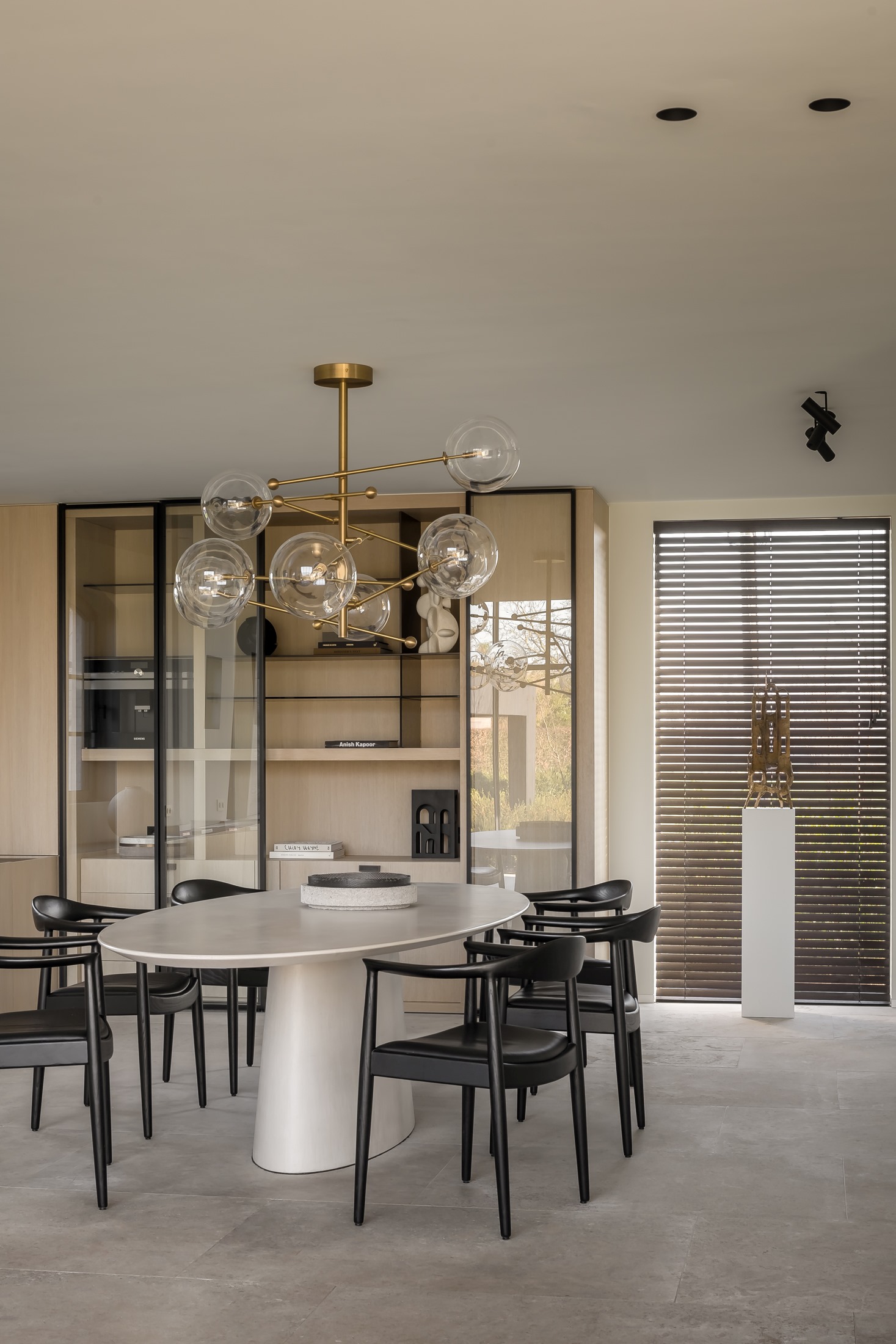 Luxe wandafwerking woonkamer