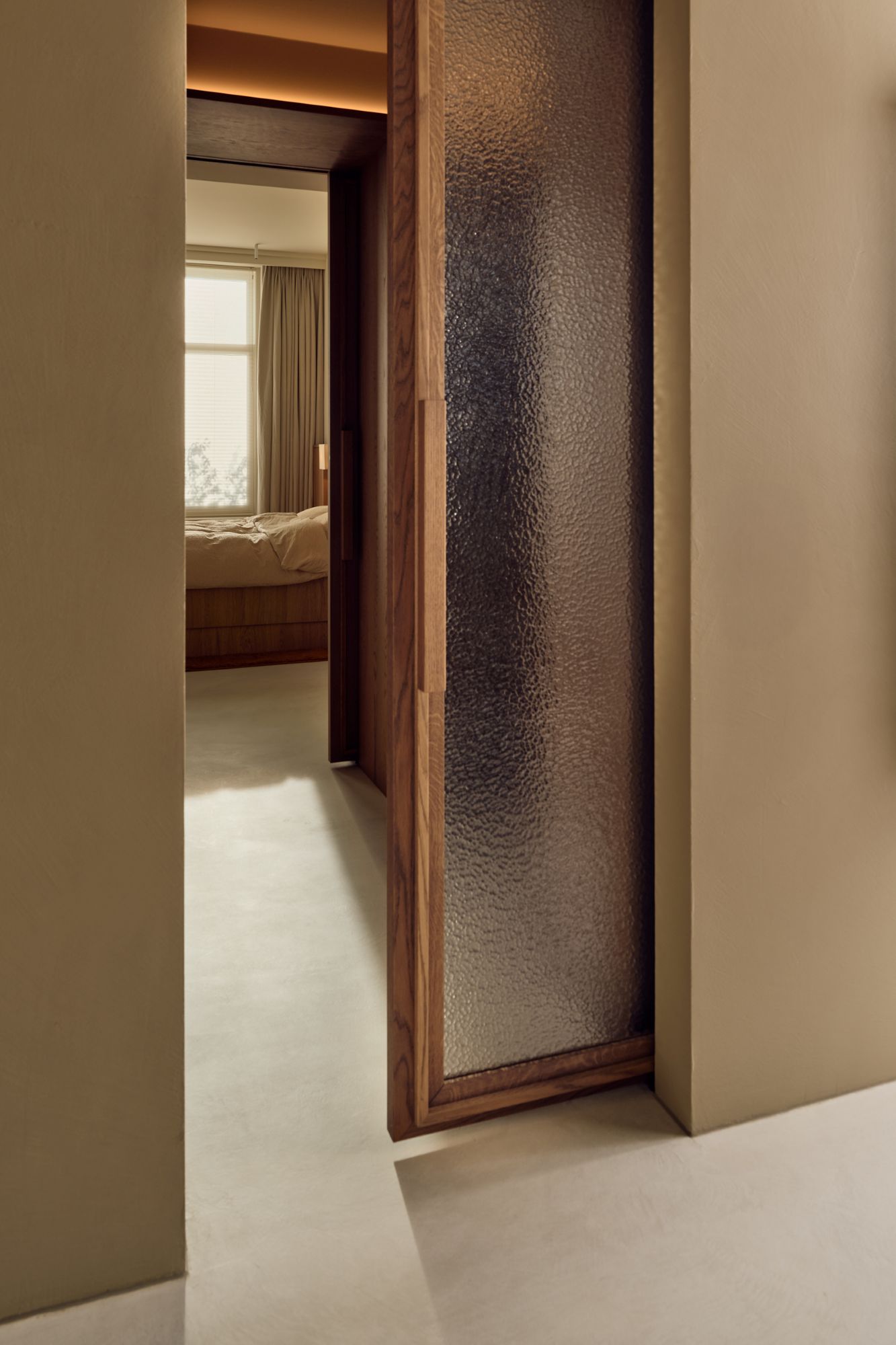 inkijk slaapkamer