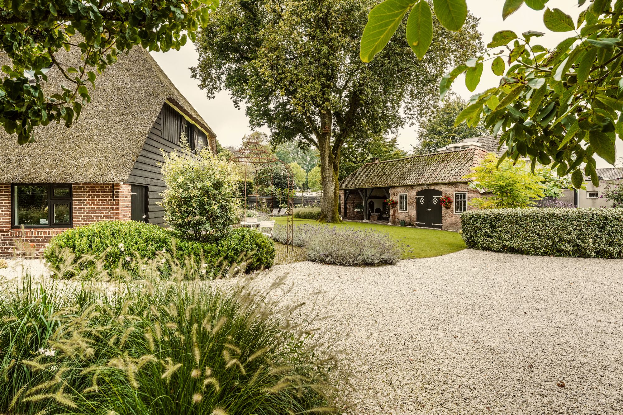 monumentale boerderijtuin