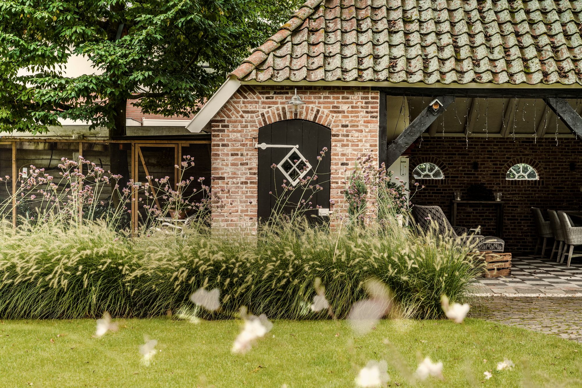 groene boerderijtuin 