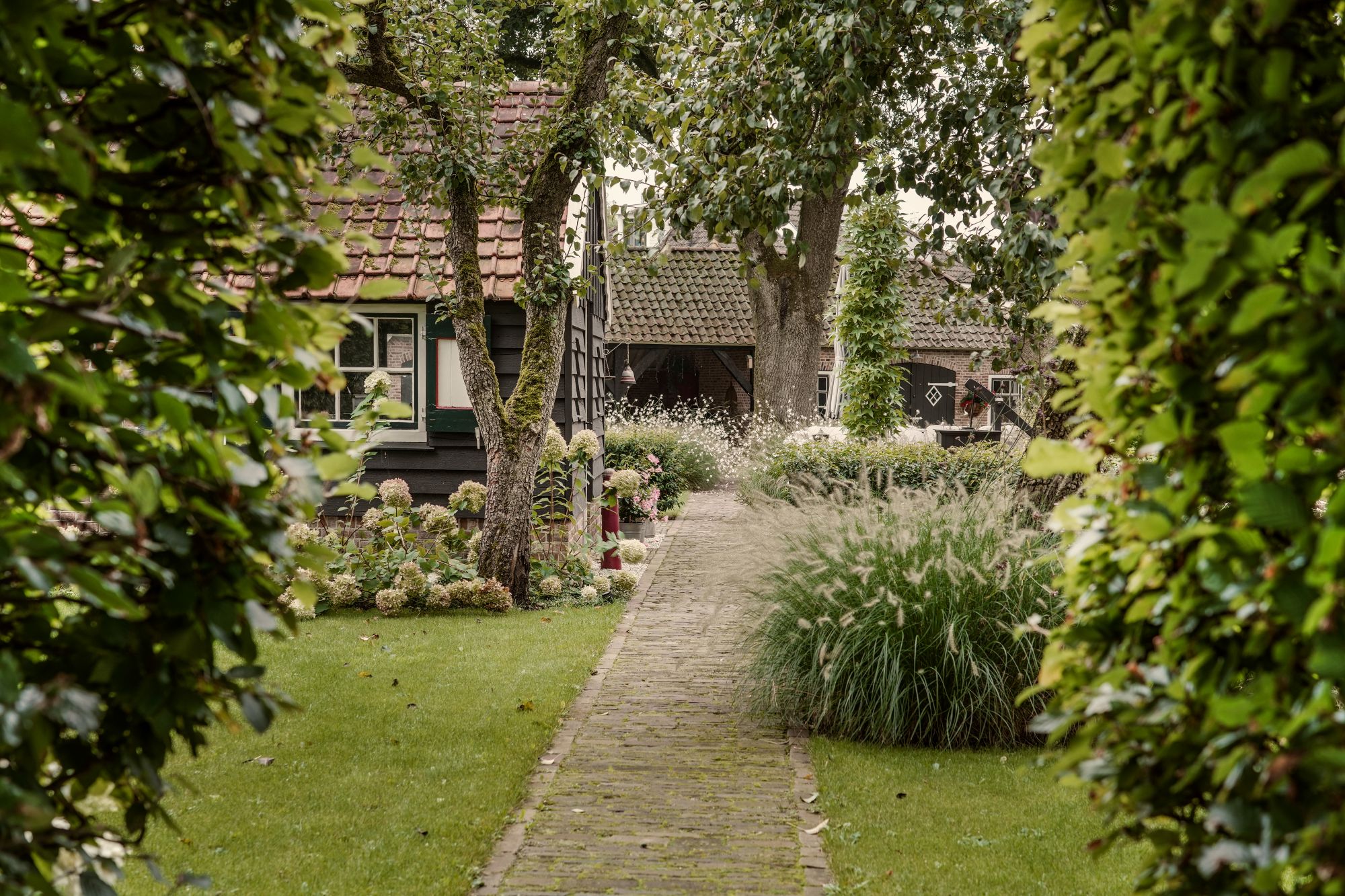 groene boerderij tuin