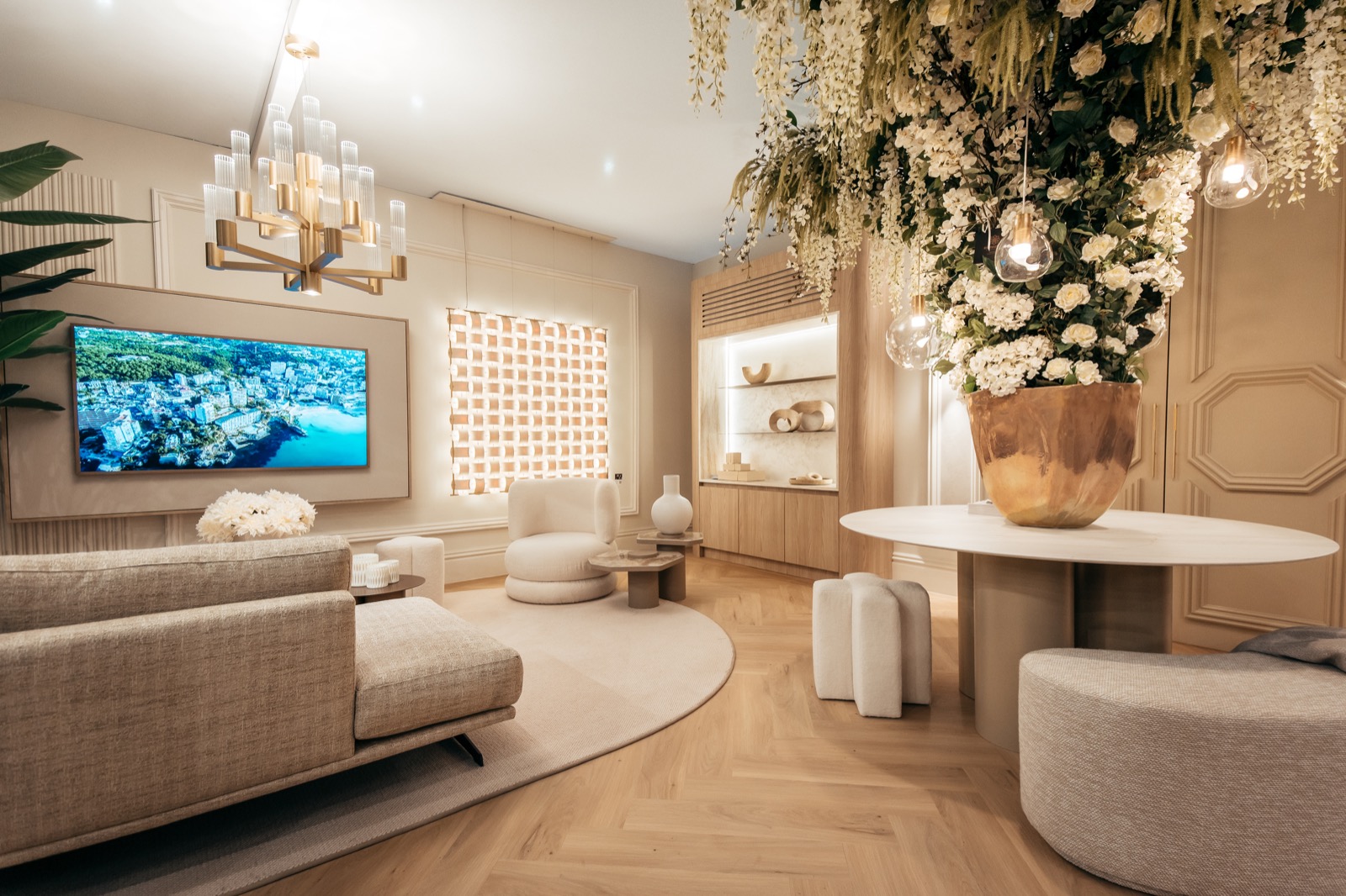 design interieur met luxe audio video