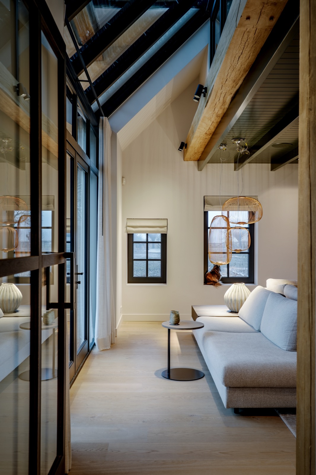 interieur met verlichtingsplan op maat